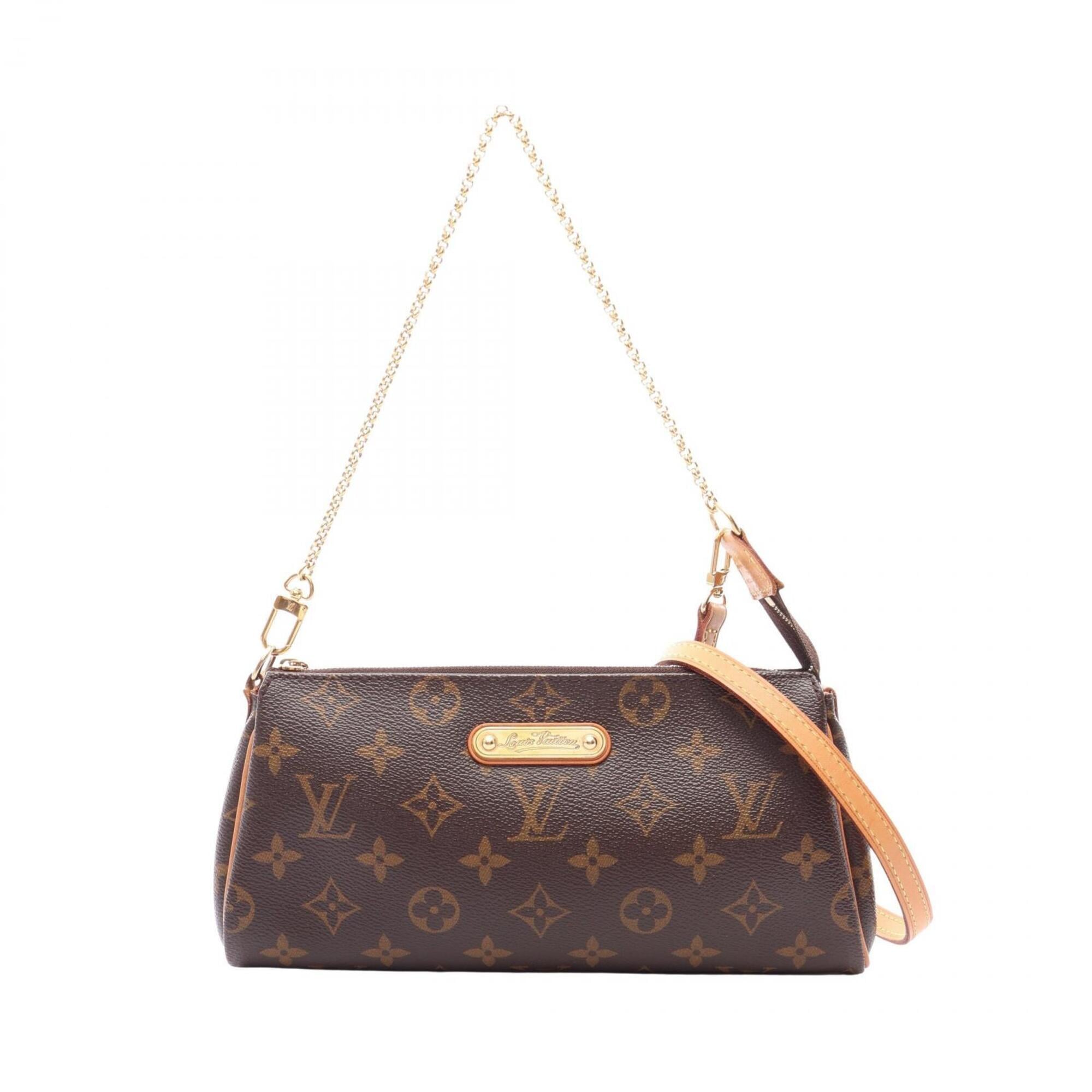 Louis Vuitton Brown Monogram Coated Canvas Leather Monogram Handbag Shoulder Bag (Pre-Owned)