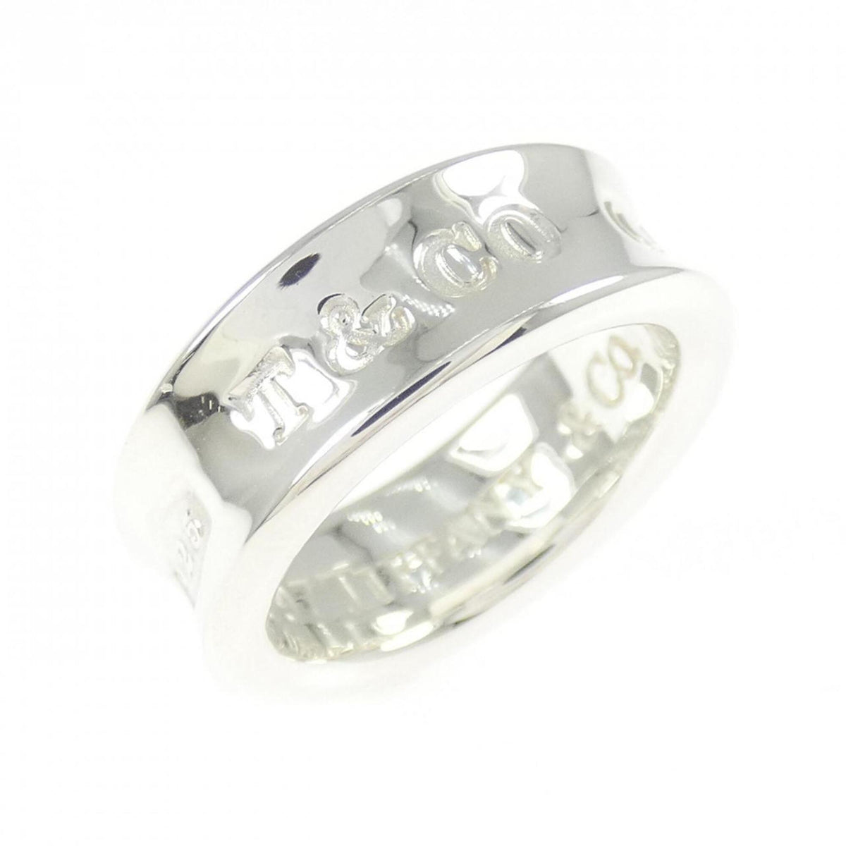 Tiffany Silver 925 Band Ring (Pre-Owned)