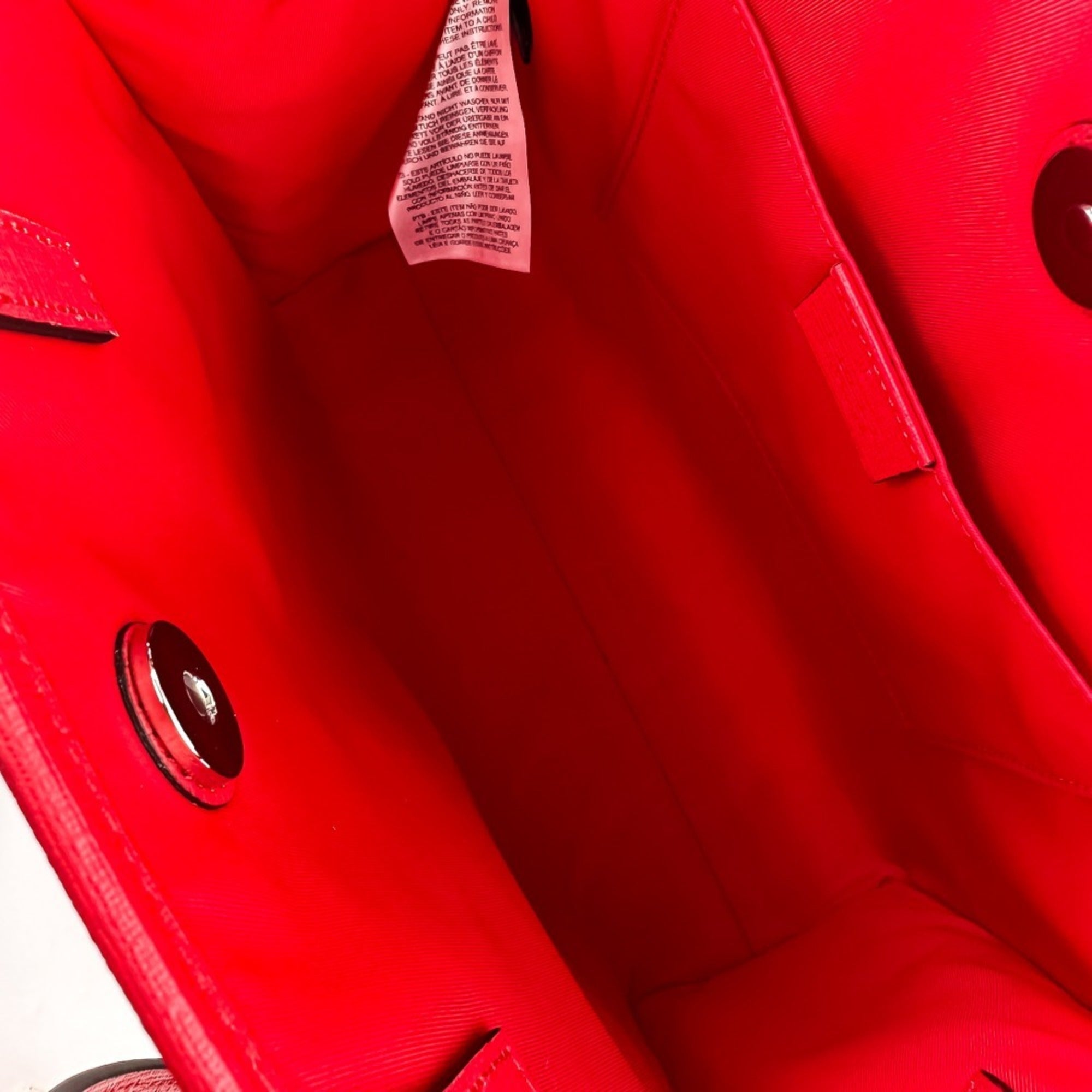 Gucci Red Color Shoulder Bag Tote Bag (Pre-Owned)