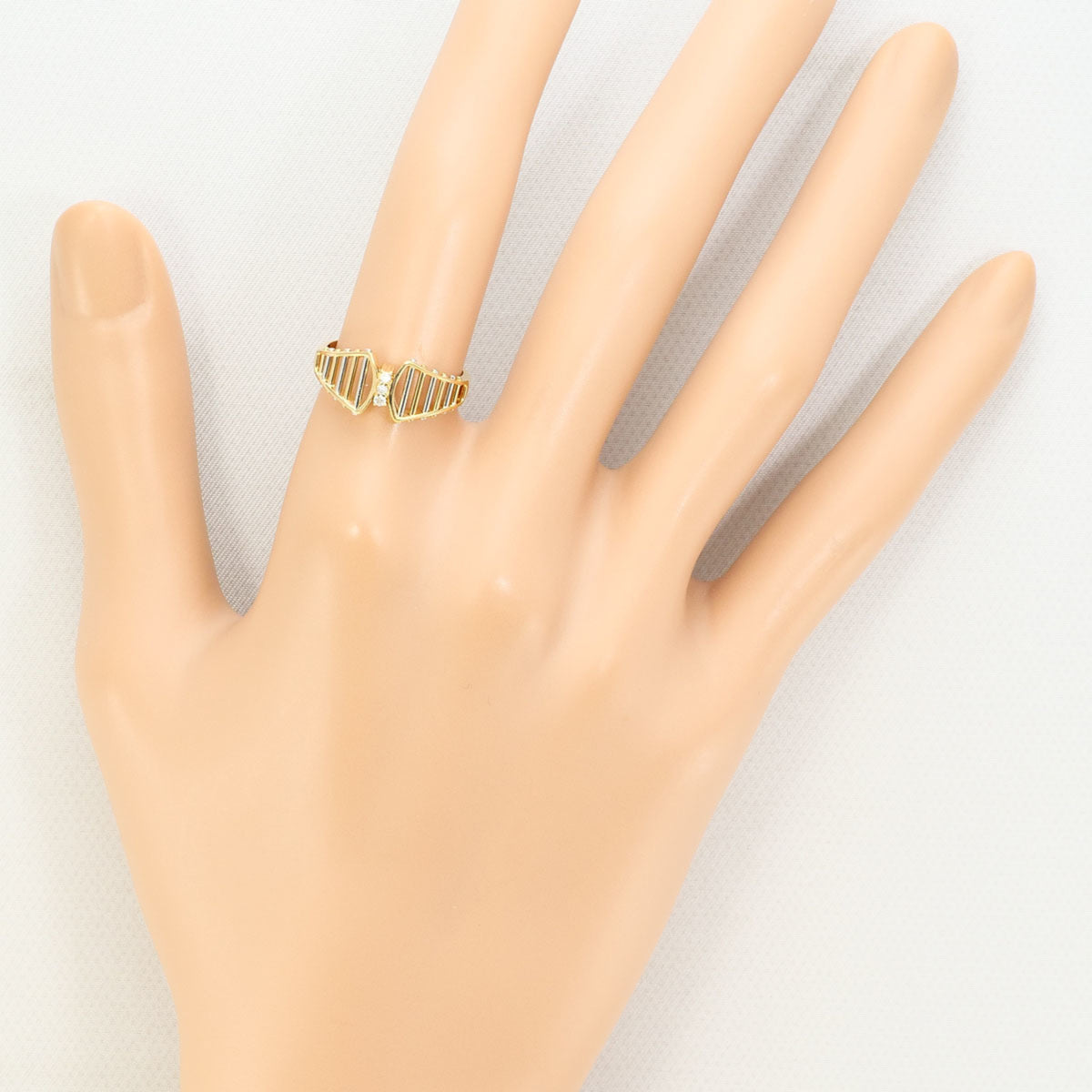 Unbranded Platinum Yellow Gold Yellow Gold (18K) Platinum 900 Band Ring (Pre-Owned)