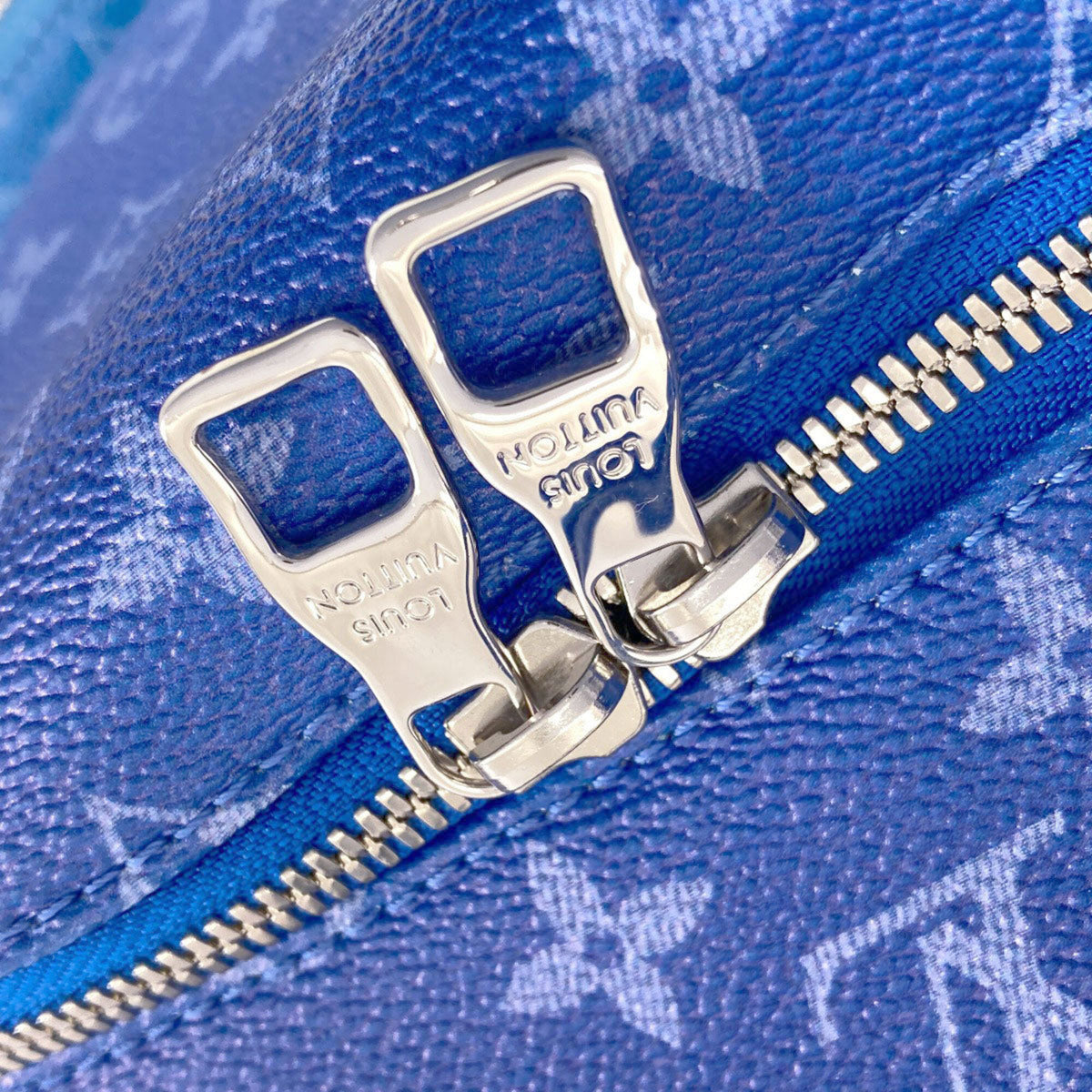 Louis Vuitton Blue Monogram Monogram Canvas Backpack (Pre-Owned)