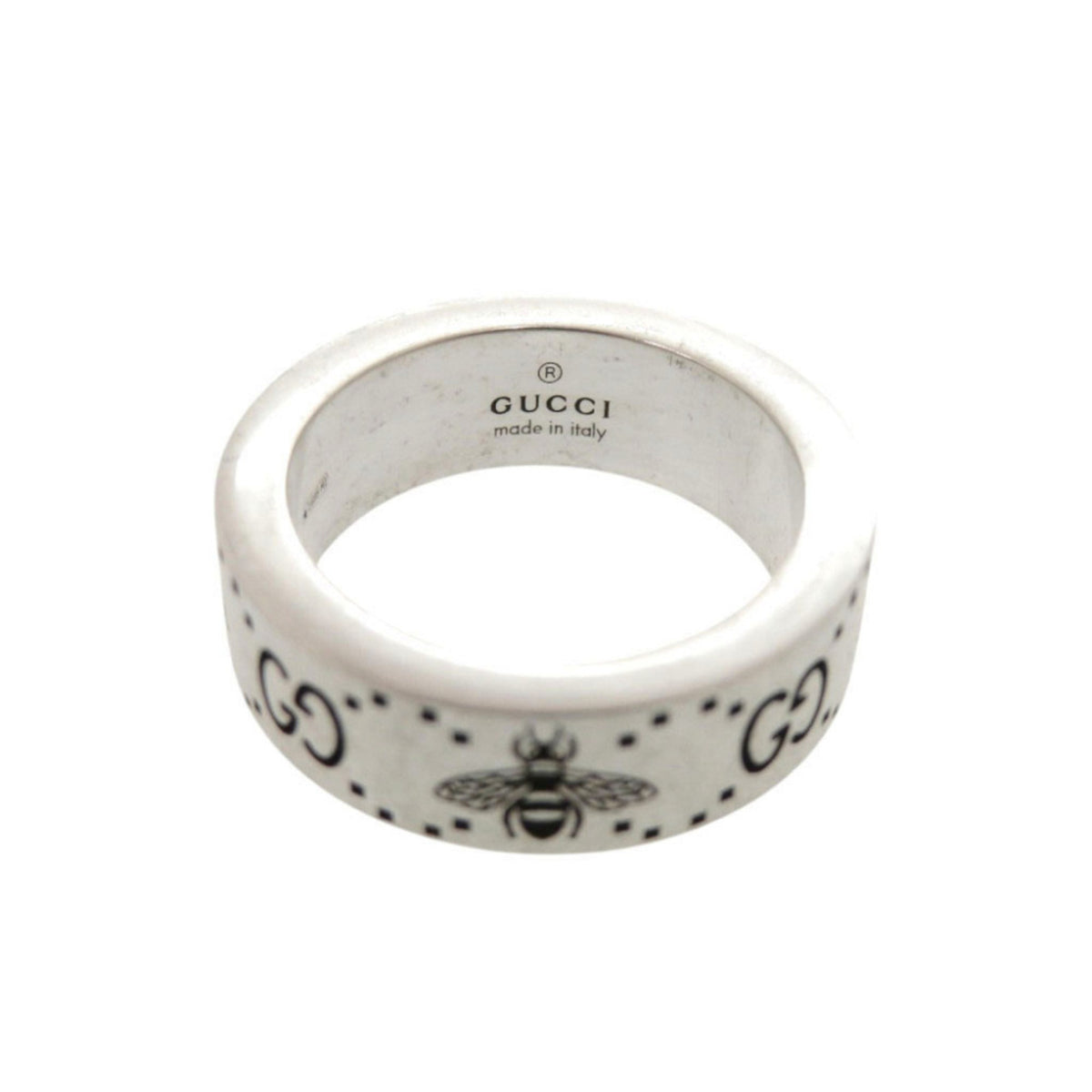Gucci Silver Silver 925 Band Ring (Pre-Owned)
