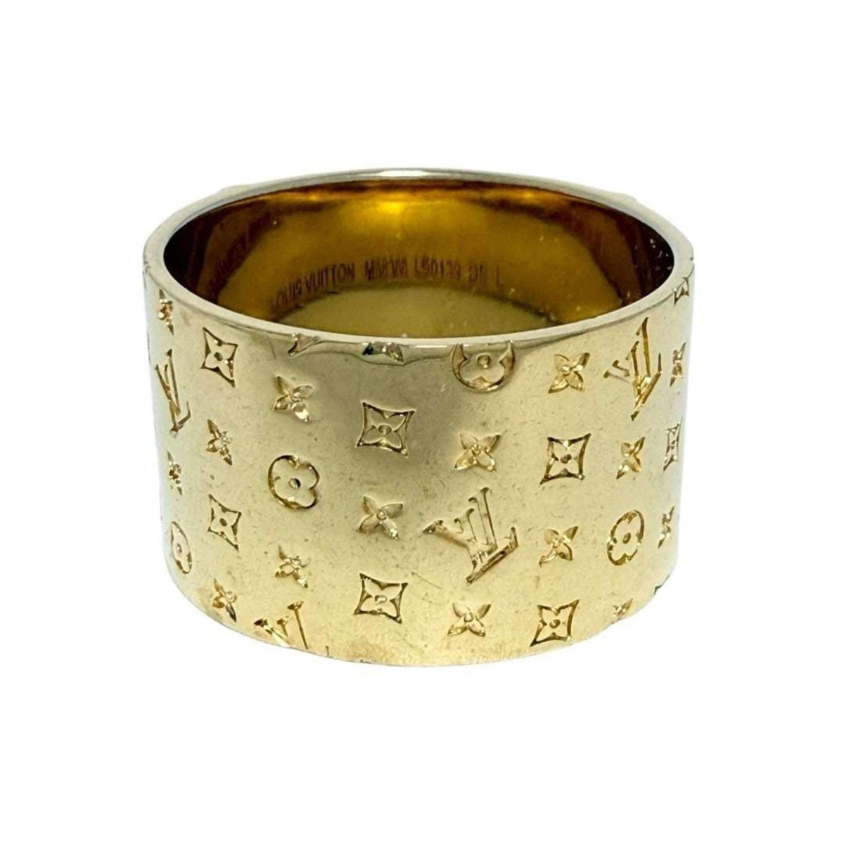 Louis Vuitton Metal Band Ring (Pre-Owned)