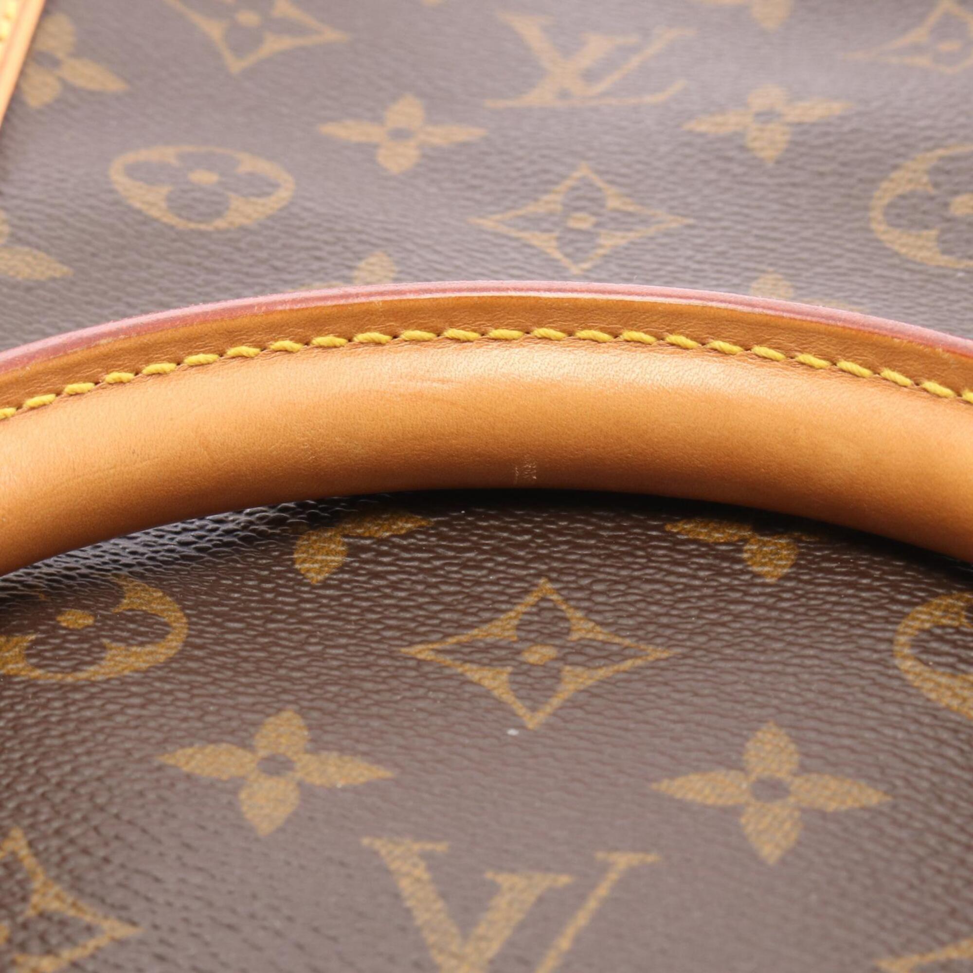 Louis Vuitton Brown Monogram Boston Bag Handbag (Pre-Owned)