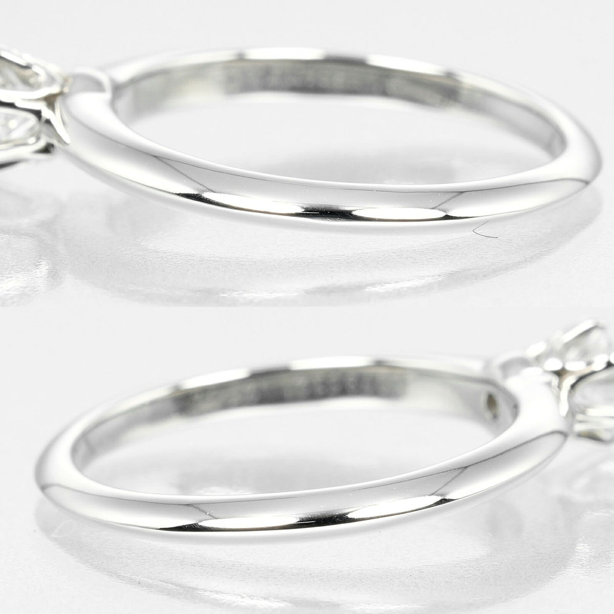 Tiffany Platinum 950 Band Ring (Pre-Owned)