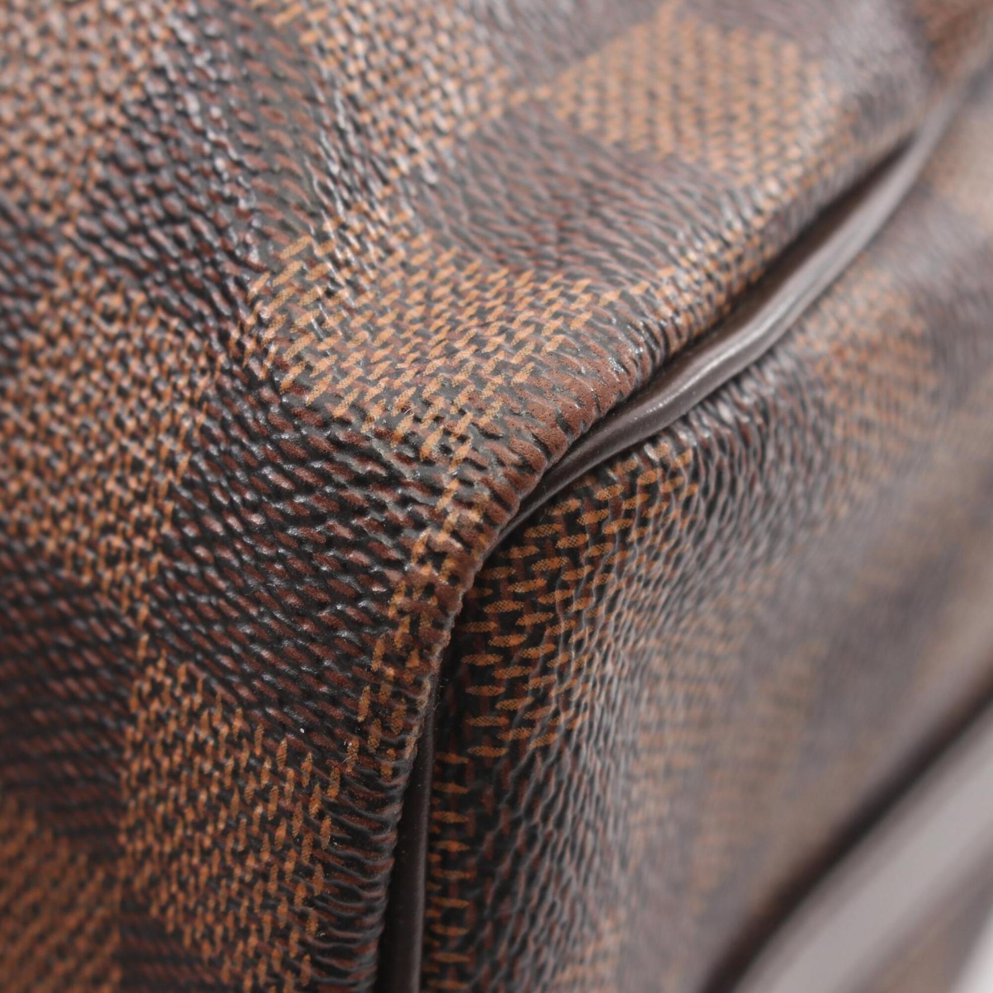 Louis Vuitton Brown Damier Canvas Coated Canvas Damier Canvas Leather Handbag (Pre-Owned)