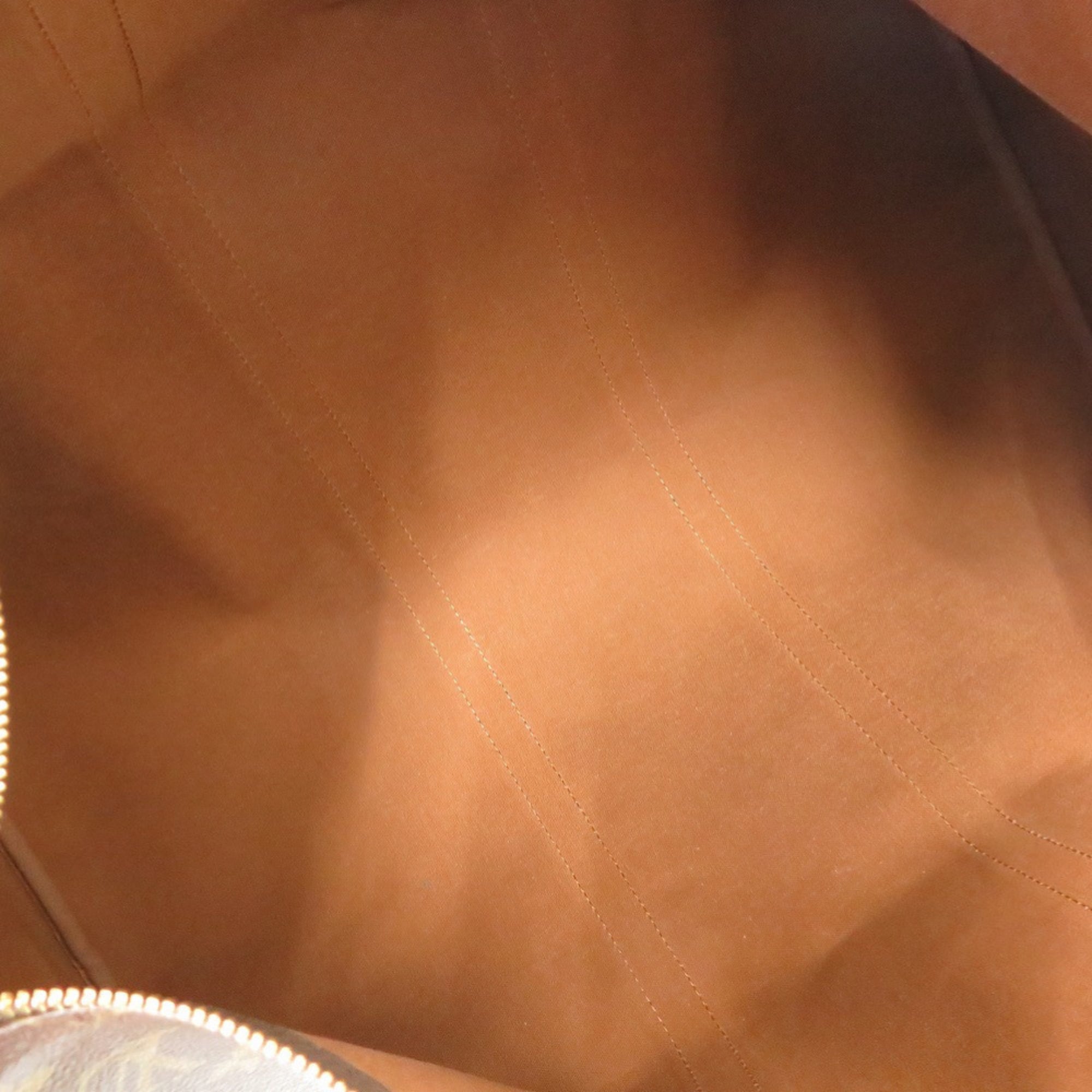 Louis Vuitton Brown Monogram Canvas Boston Bag (Pre-Owned)