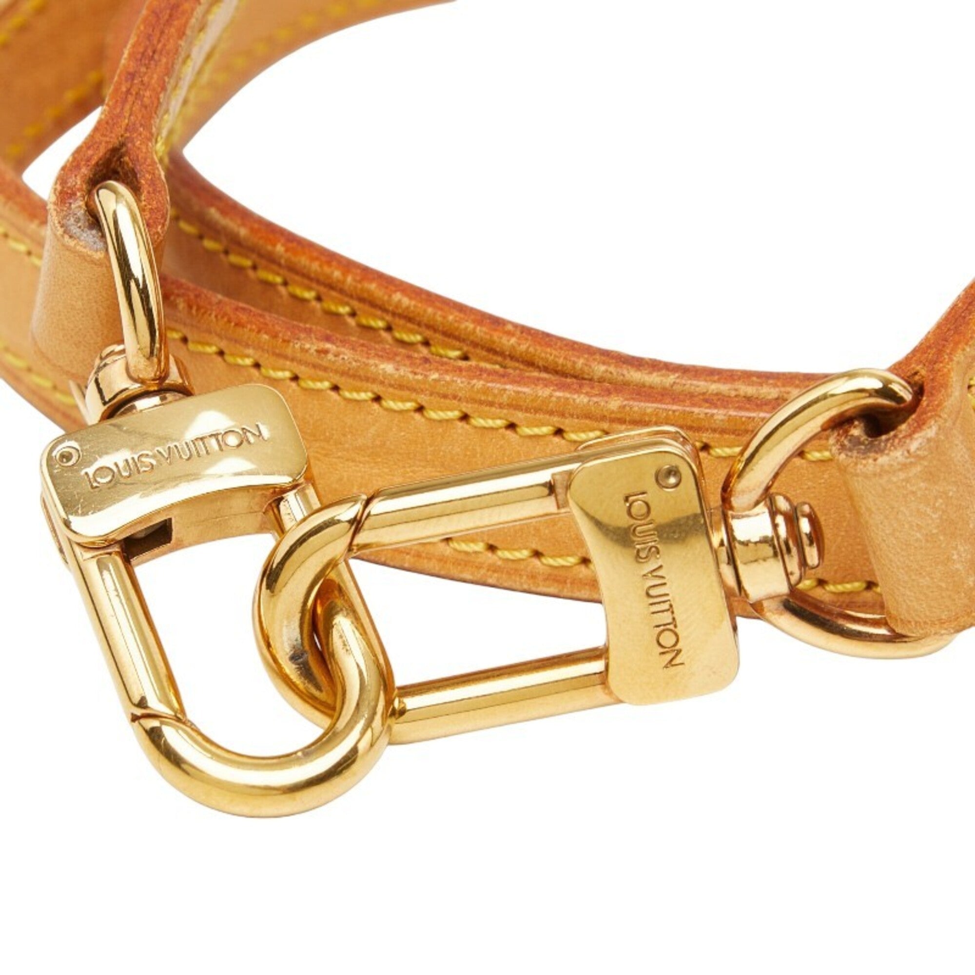 Louis Vuitton Beige Gold Leather (Pre-Owned)