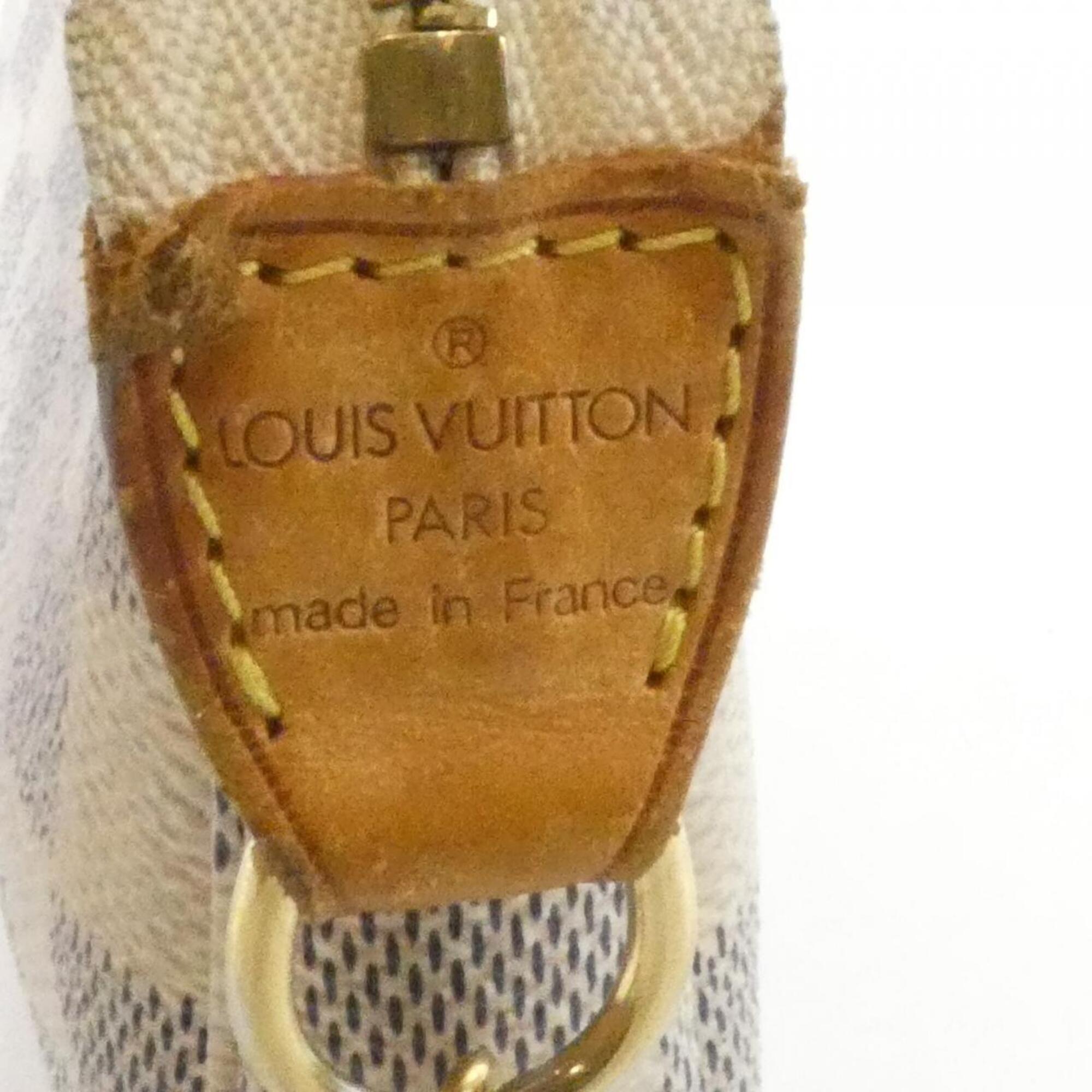 Louis Vuitton Damier Azur Azur Coated Canvas Pochette Pouch (Pre-Owned)