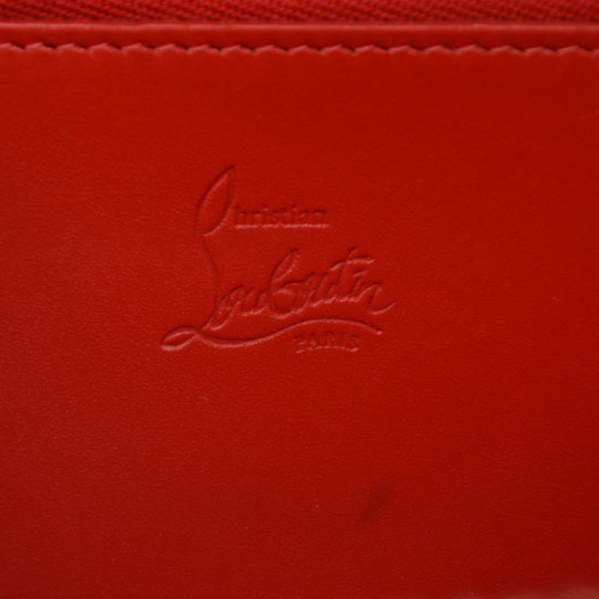Christian Louboutin Leather Long Wallet (Bi-Fold) (Pre-Owned)