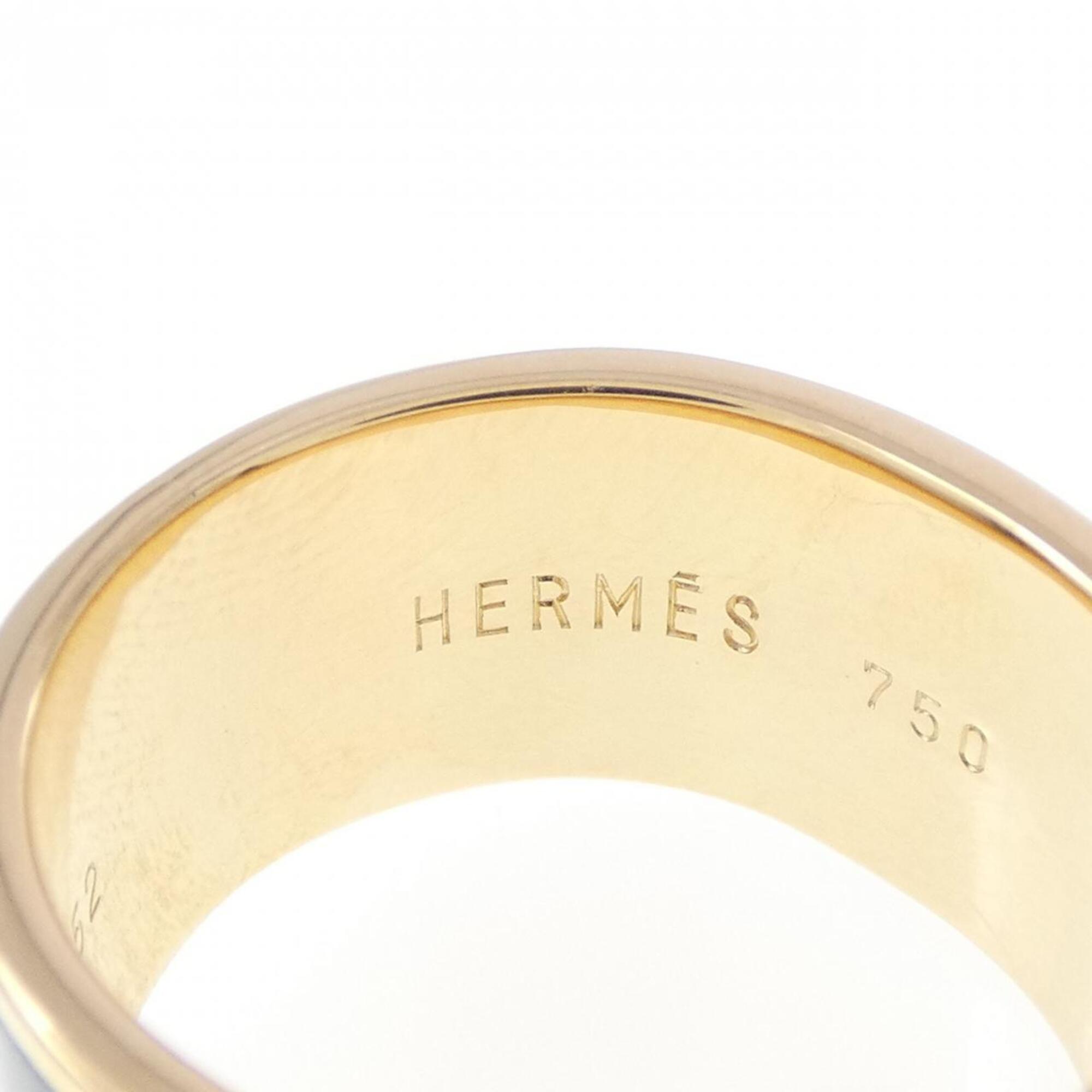 Hermes Yellow Gold Yellow Gold (18K) Band Ring (Pre-Owned)