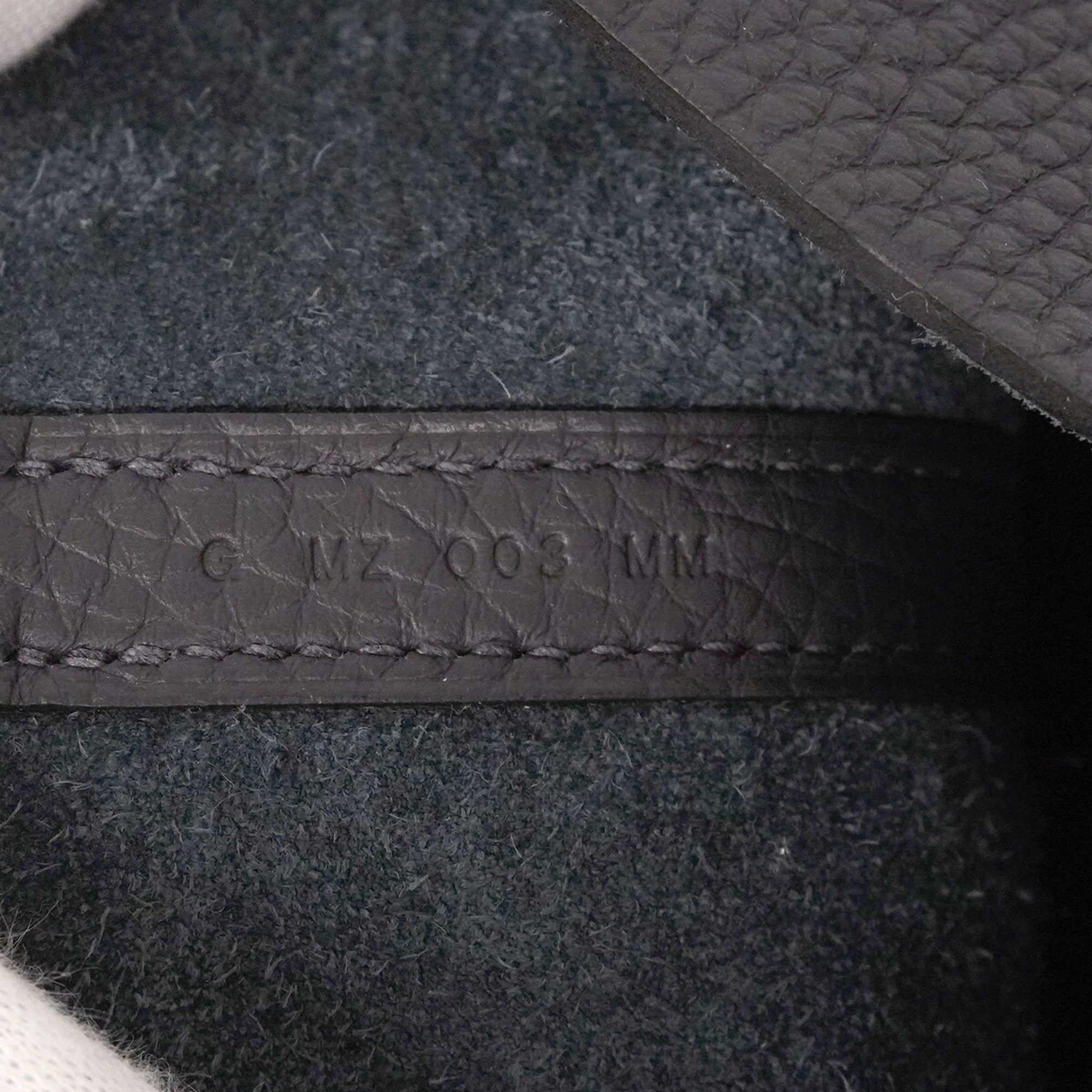 Hermes Black Taurillon Clemence Leather Handbag (Pre-Owned)