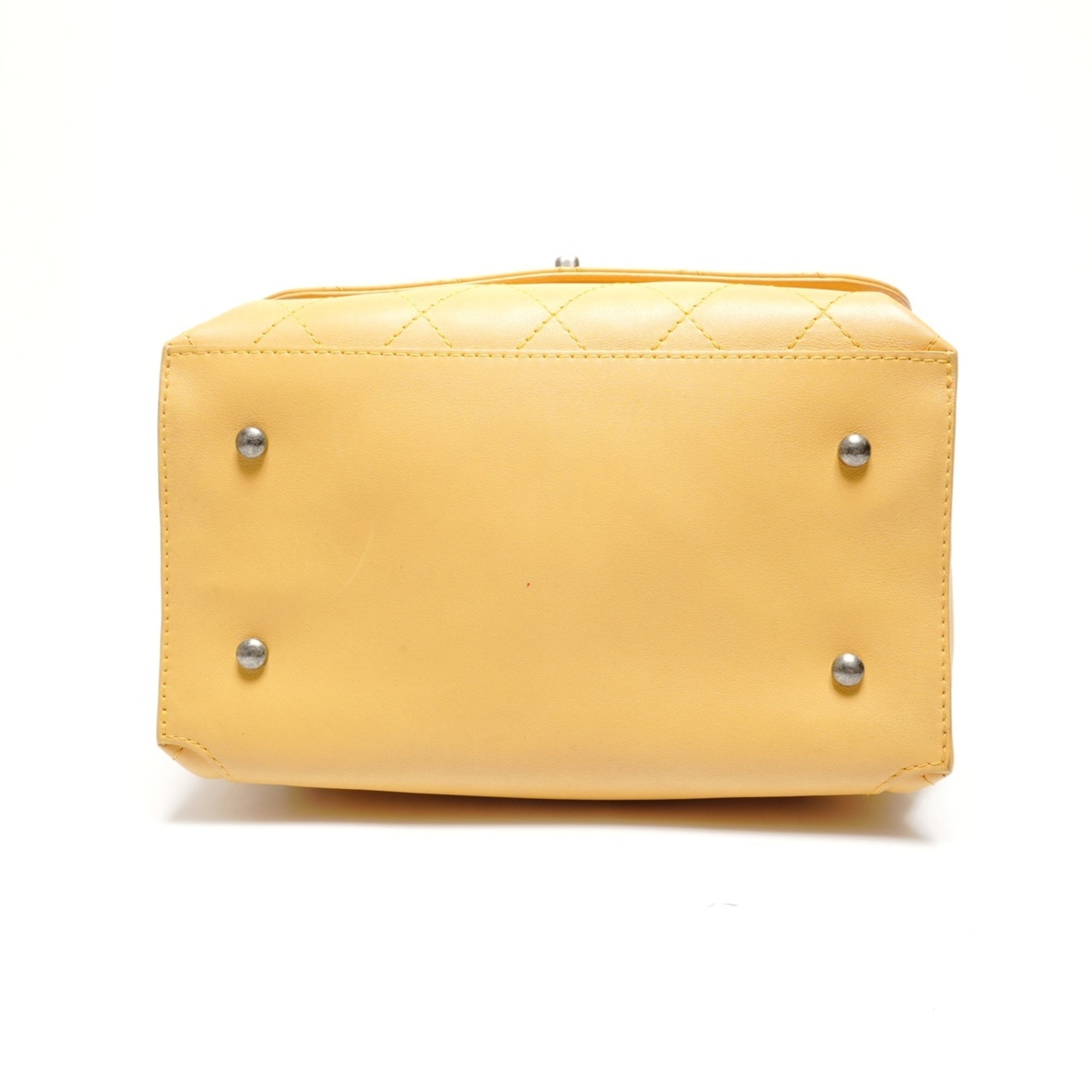Chanel Yellow Handbag (Pre-Owned)