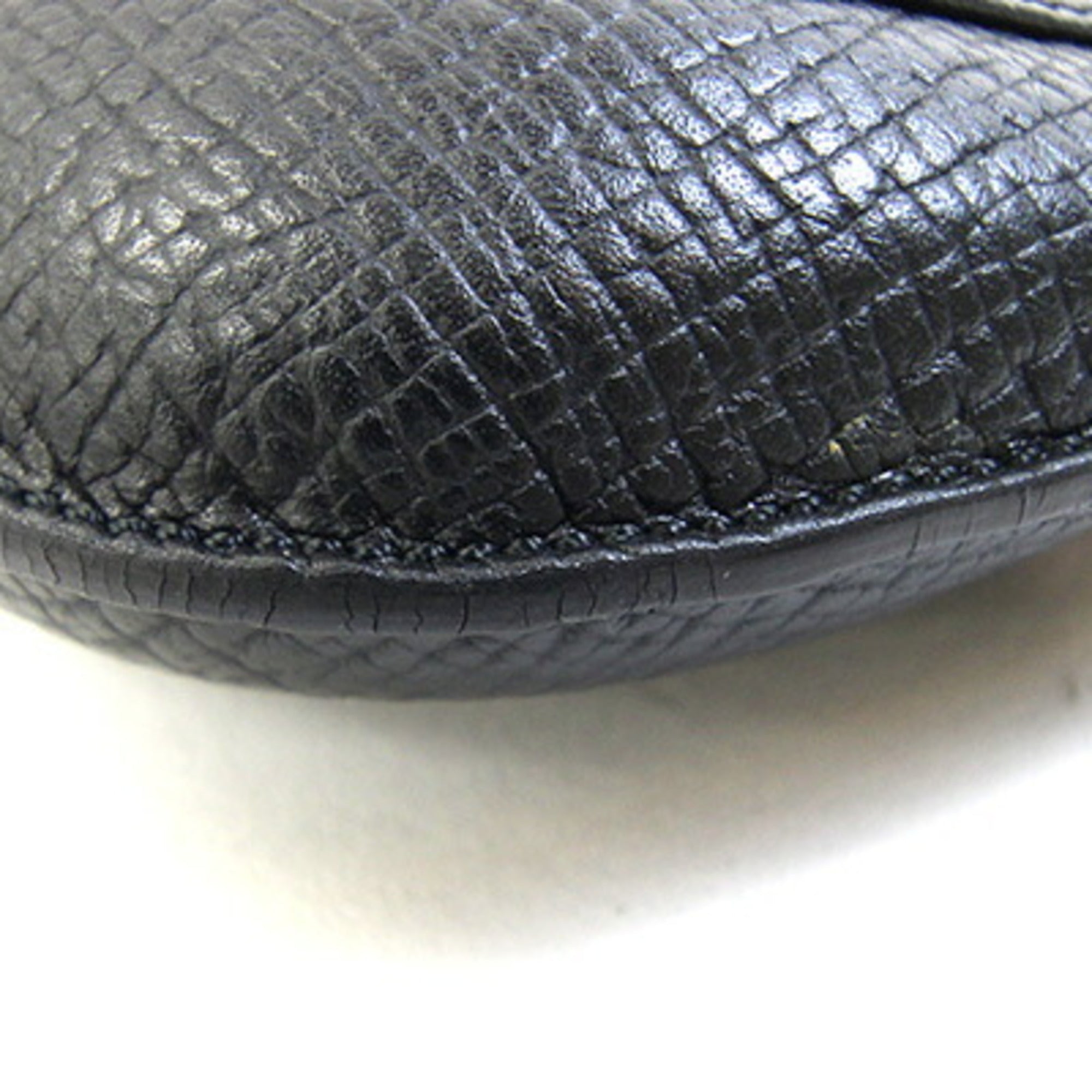 Loewe Black Leather Handbag Pouch (Pre-Owned)