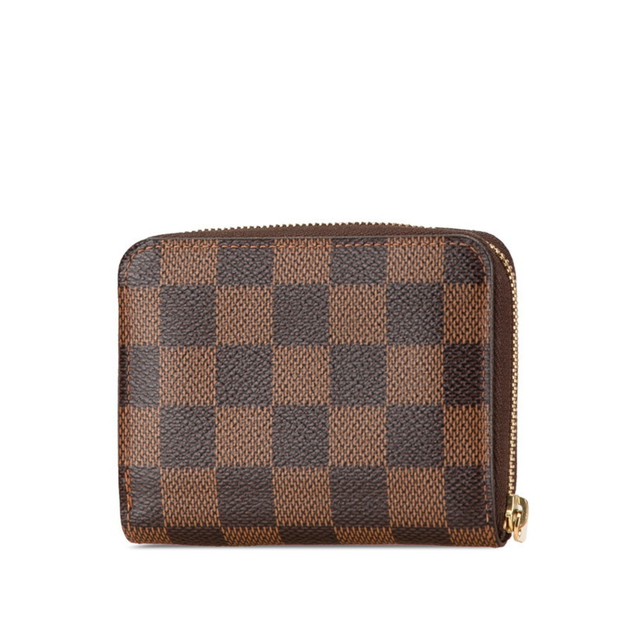 Louis Vuitton Brown Pvc Coin Purse/Coin Case (Pre-Owned)