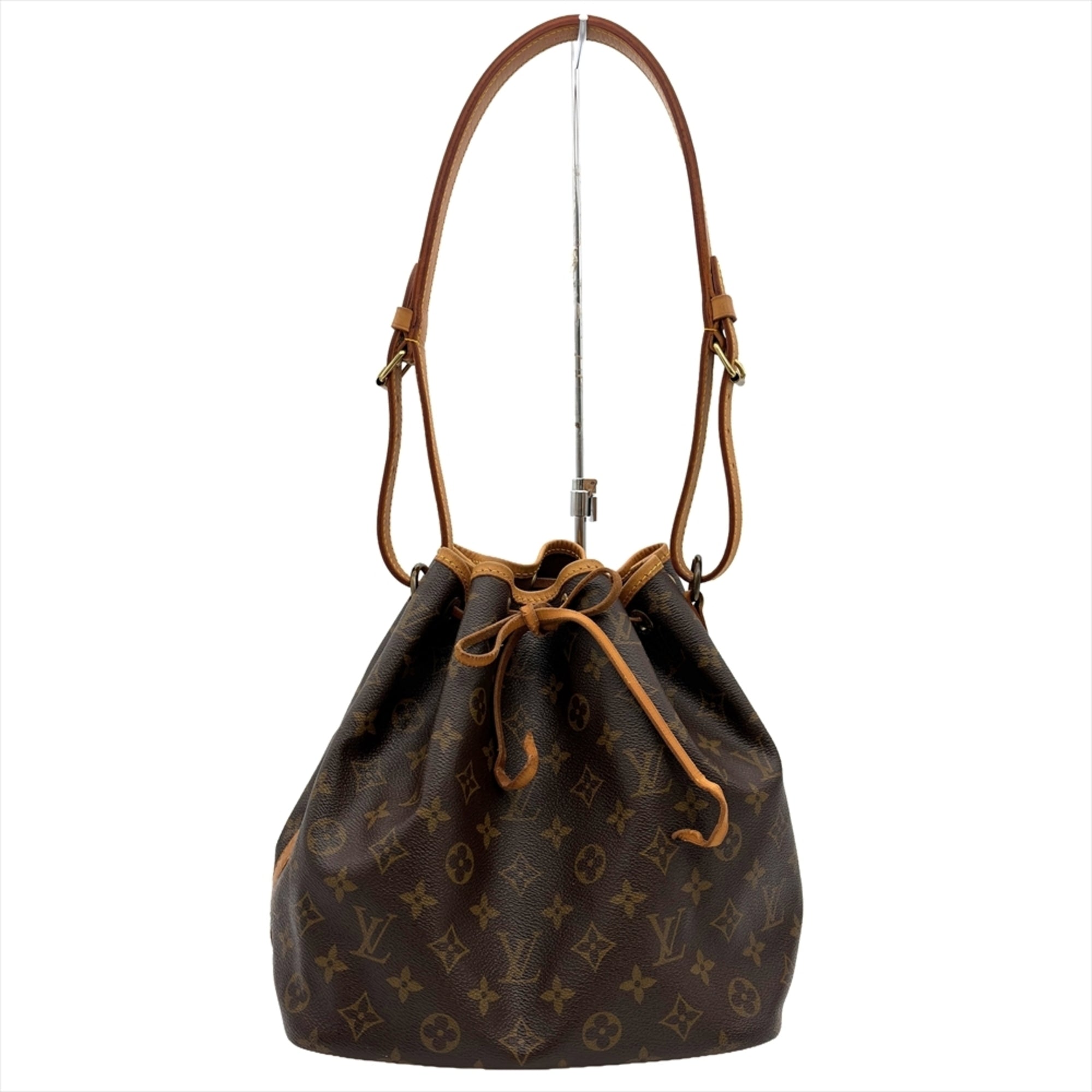 Louis Vuitton Black Brown Galle Monogram Monogram Shoulder Bag (Pre-Owned)