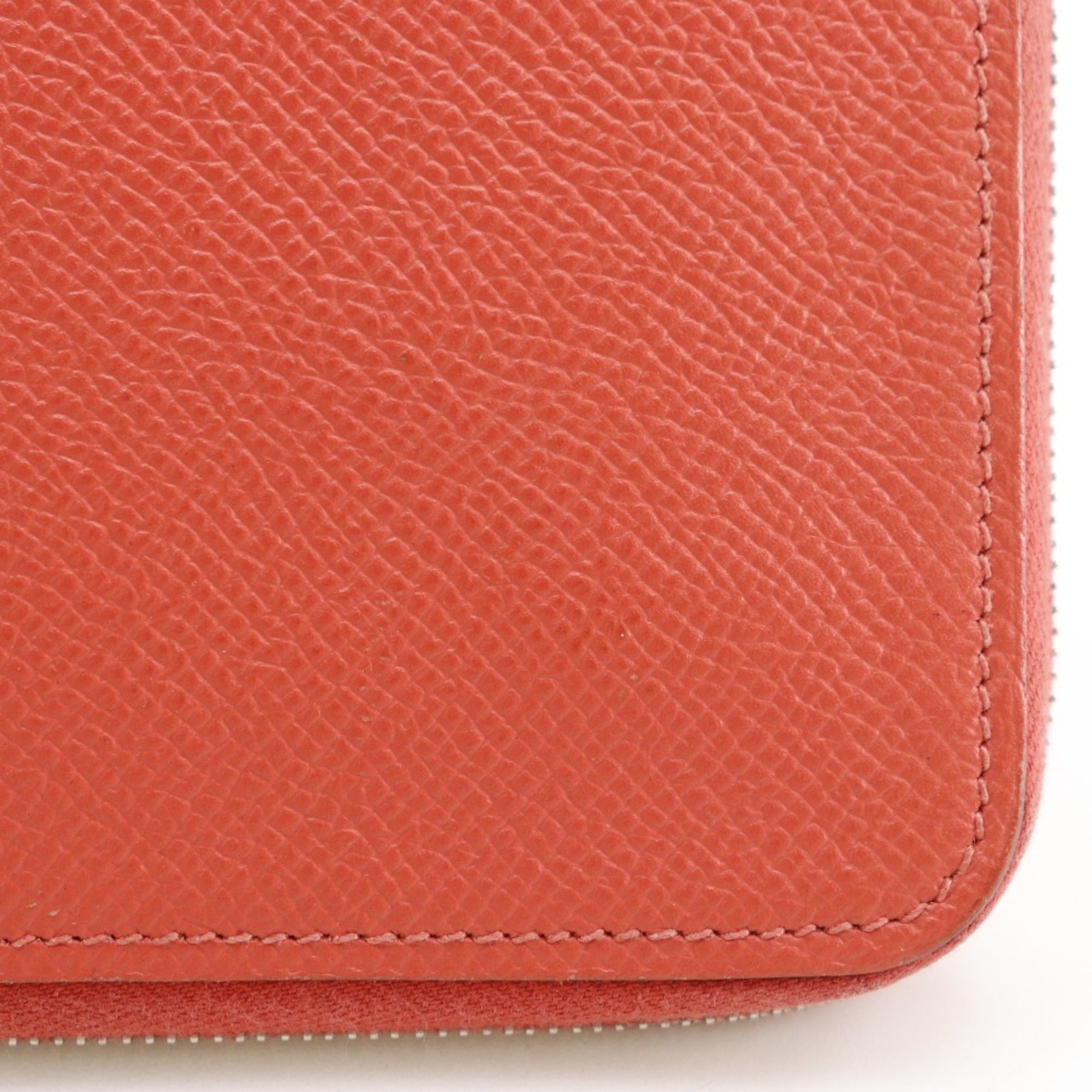 Hermes Pink Rose Jaipur Epsom Leather Long Wallet (Bi-Fold) (Pre-Owned)
