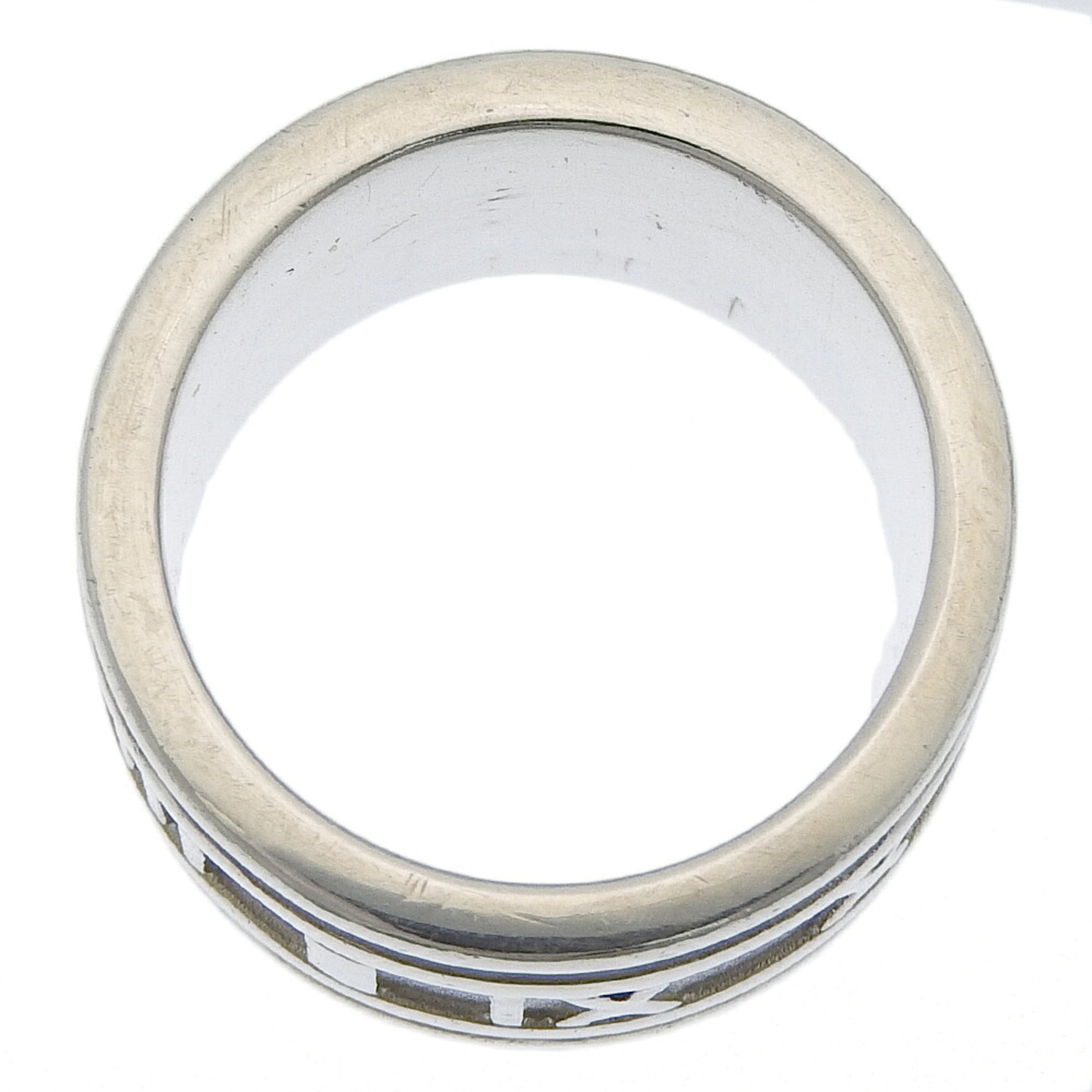 Tiffany Silver Silver 925 Band Ring (Pre-Owned)