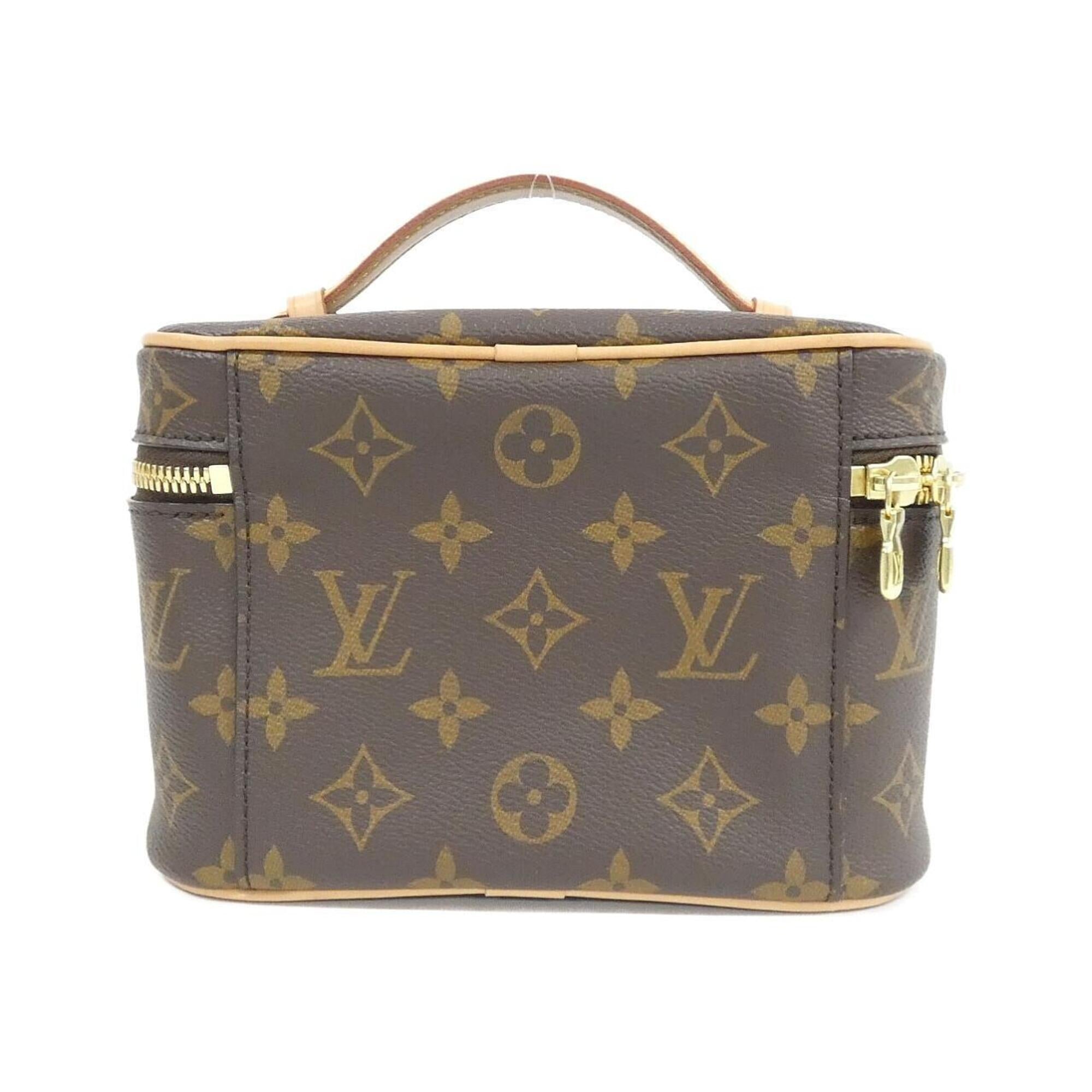 Louis Vuitton Brown Coated Canvas Handbag (Pre-Owned)