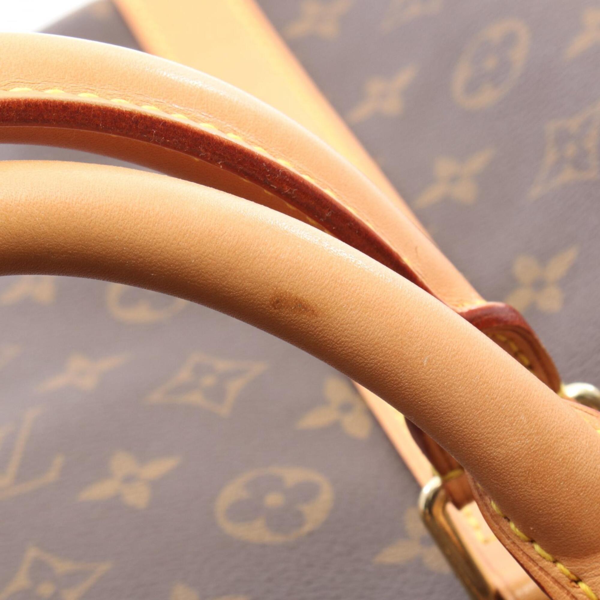 Louis Vuitton Brown Monogram Boston Bag Handbag (Pre-Owned)
