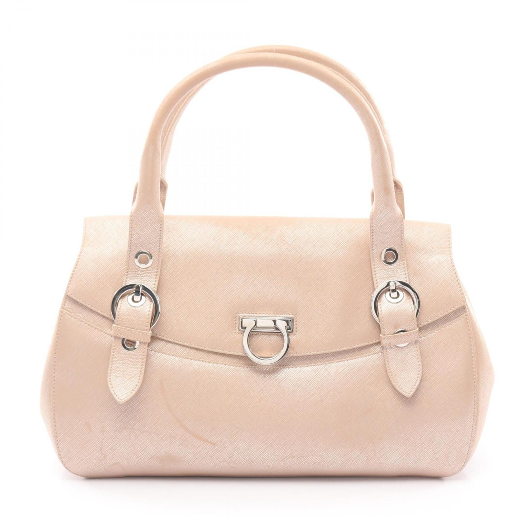 Salvatore Ferragamo Pink Leather Handbag (Pre-Owned)