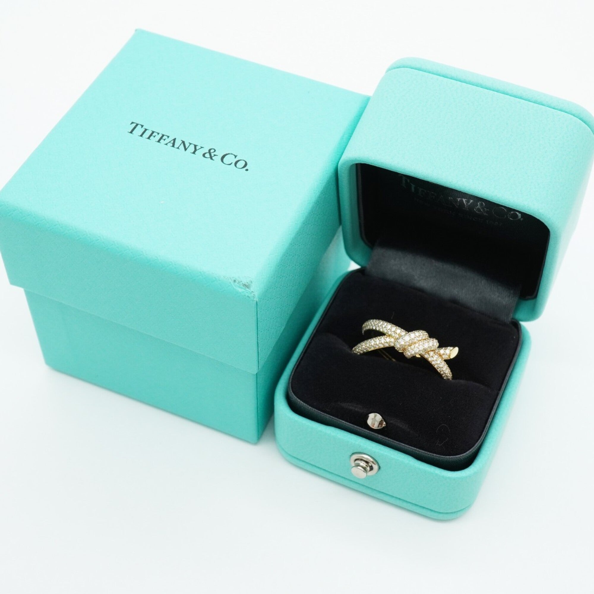 Tiffany Yellow Gold (18K) Band Ring (Pre-Owned)