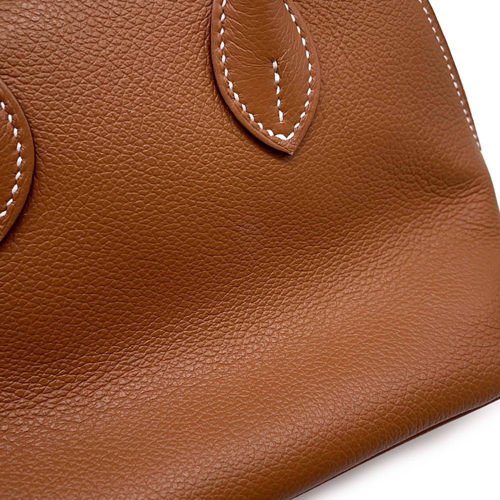 Hermes Bolide Gold Handbag (Pre-Owned)