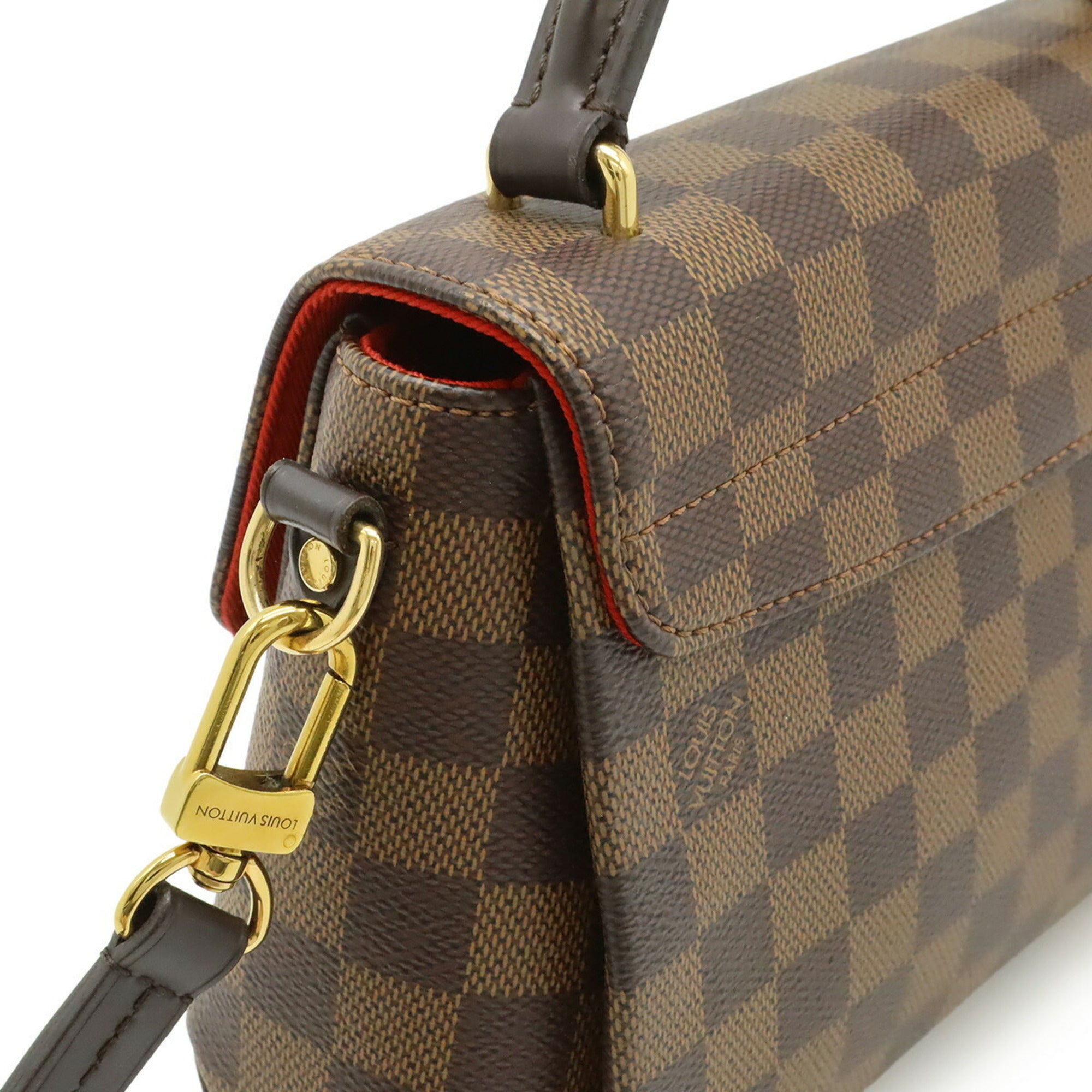 Louis Vuitton Damier Brown Pvc Handbag Shoulder Bag (Pre-Owned)