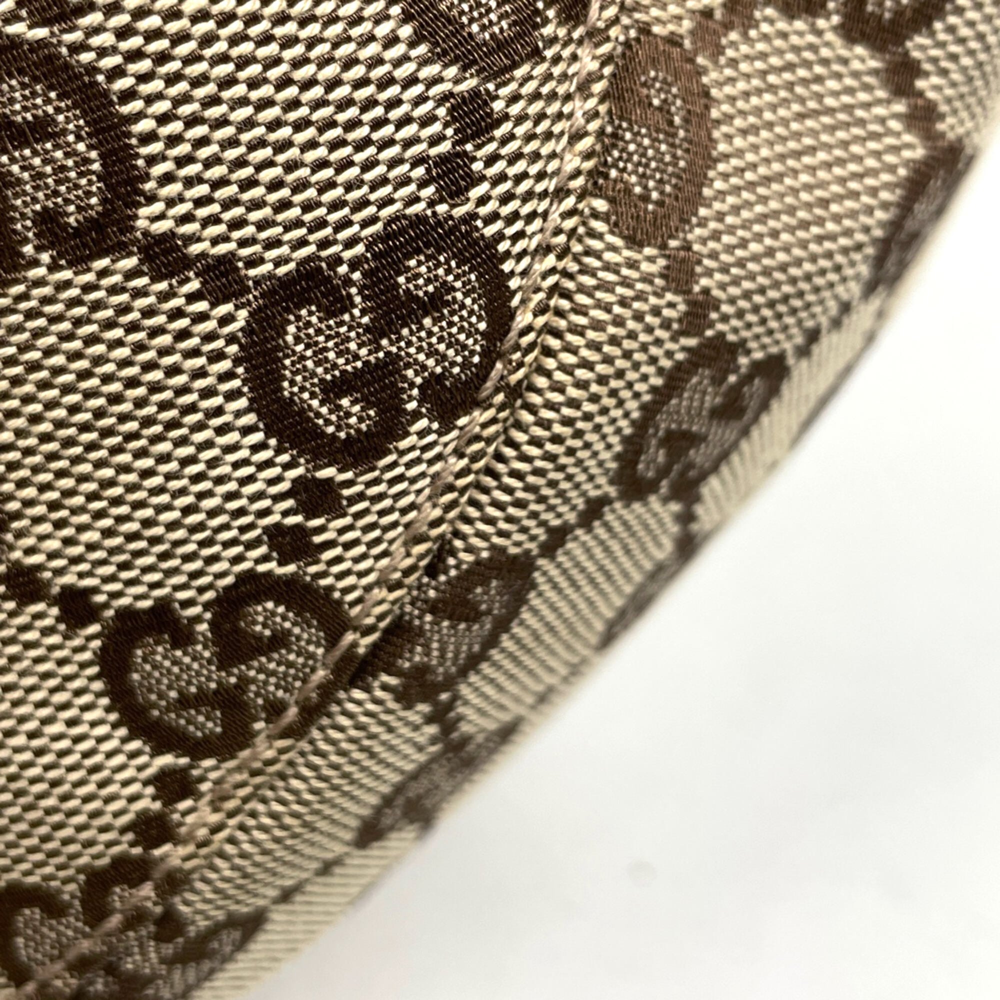 Gucci Beige Purple Bamboo Shoulder Bag (Pre-Owned)