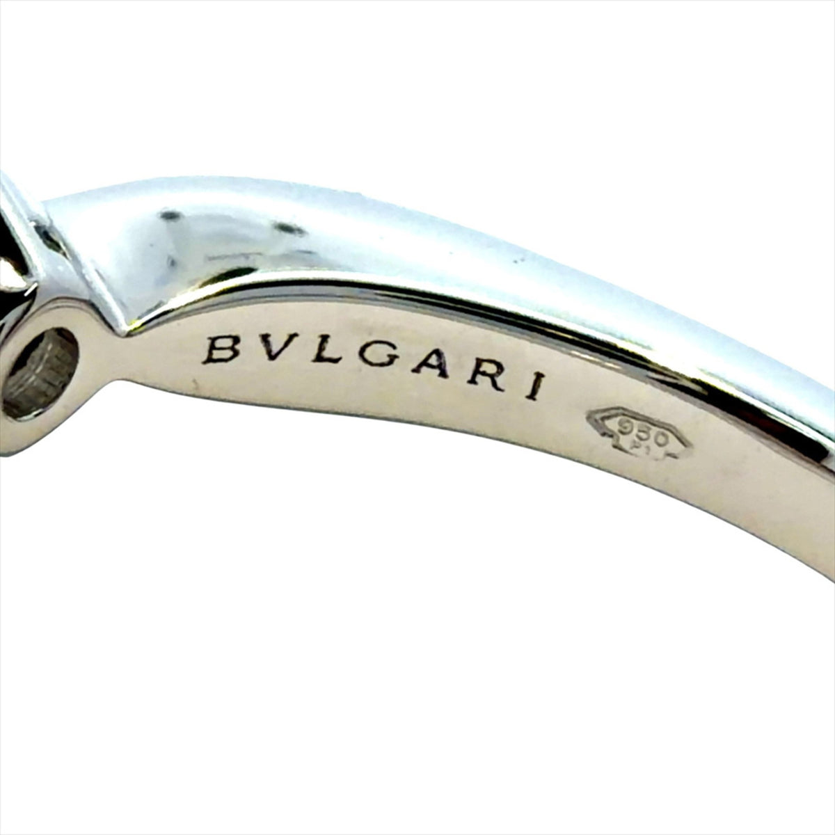 Bvlgari Platinum 950 Band Ring (Pre-Owned)