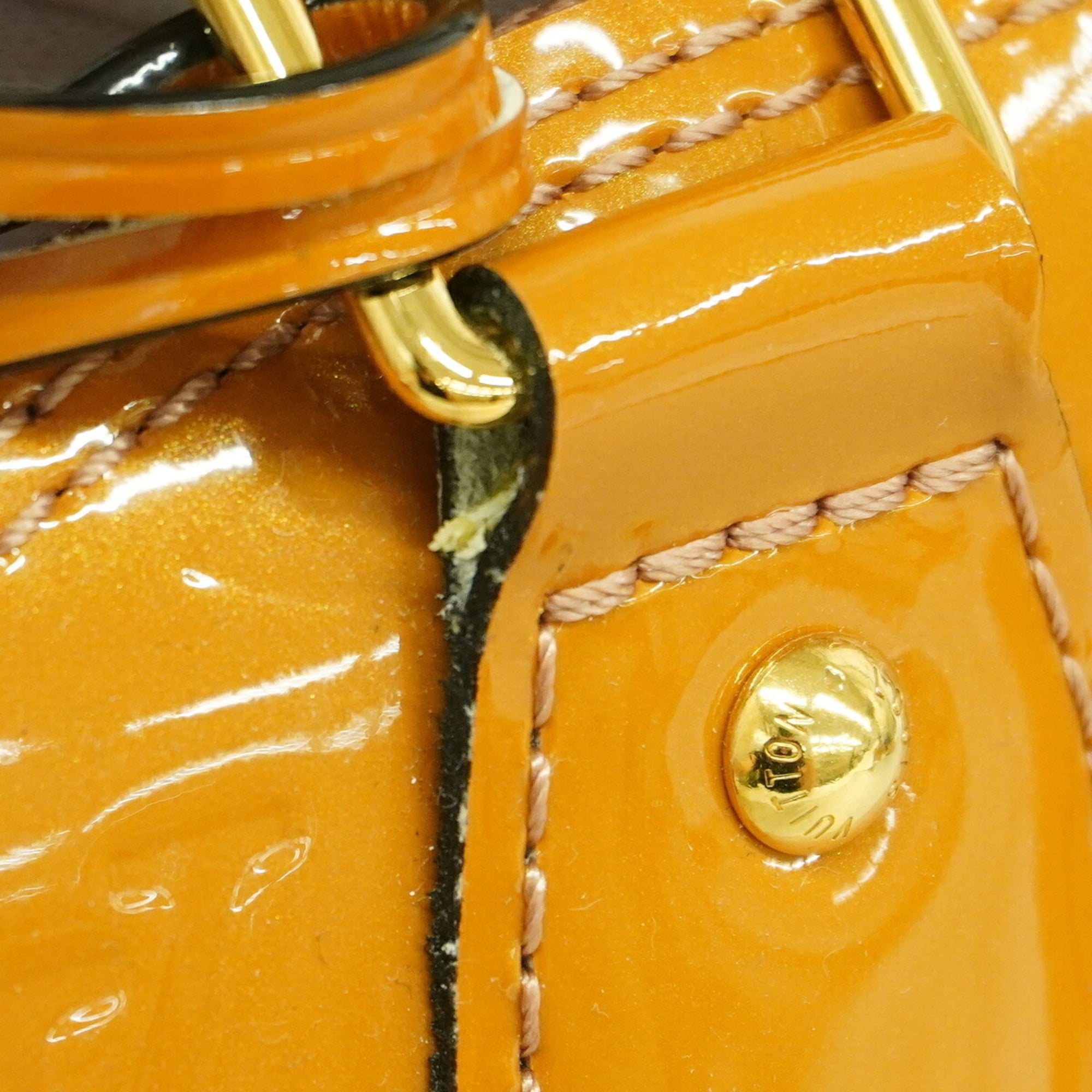 Louis Vuitton Rose Velours Handbag (Pre-Owned)