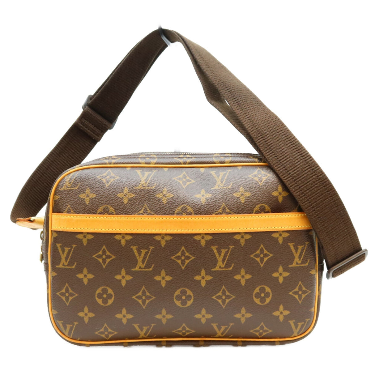 Louis Vuitton Brown Monogram Shoulder Bag (Pre-Owned)