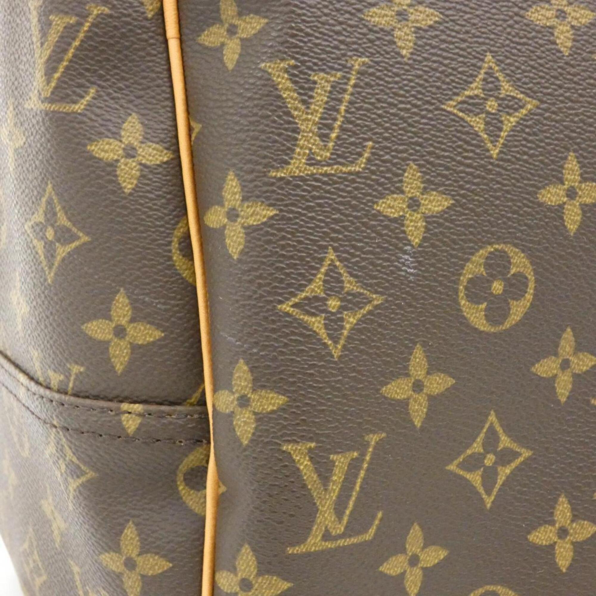 Louis Vuitton Monogram Marron Coated Canvas Handbag (Pre-Owned)