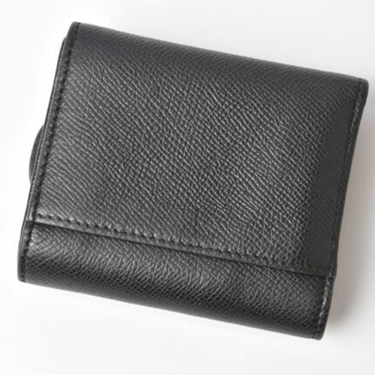 Christian Dior Navy Leather Wallet (Tri-Fold) (Pre-Owned)