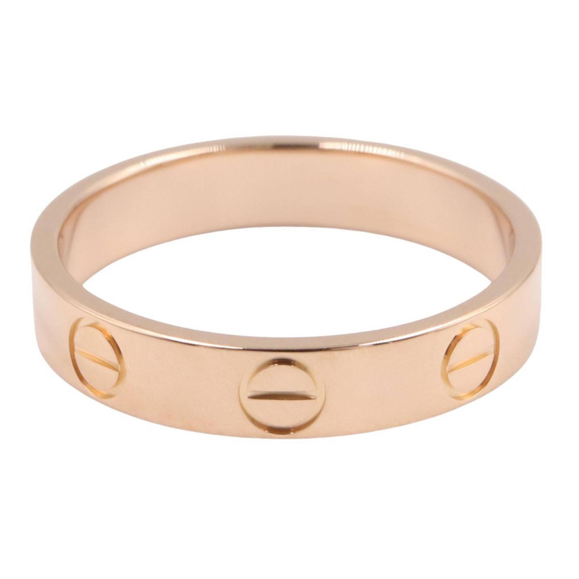 Cartier Gold Pink Gold (18K) Band Ring (Pre-Owned)