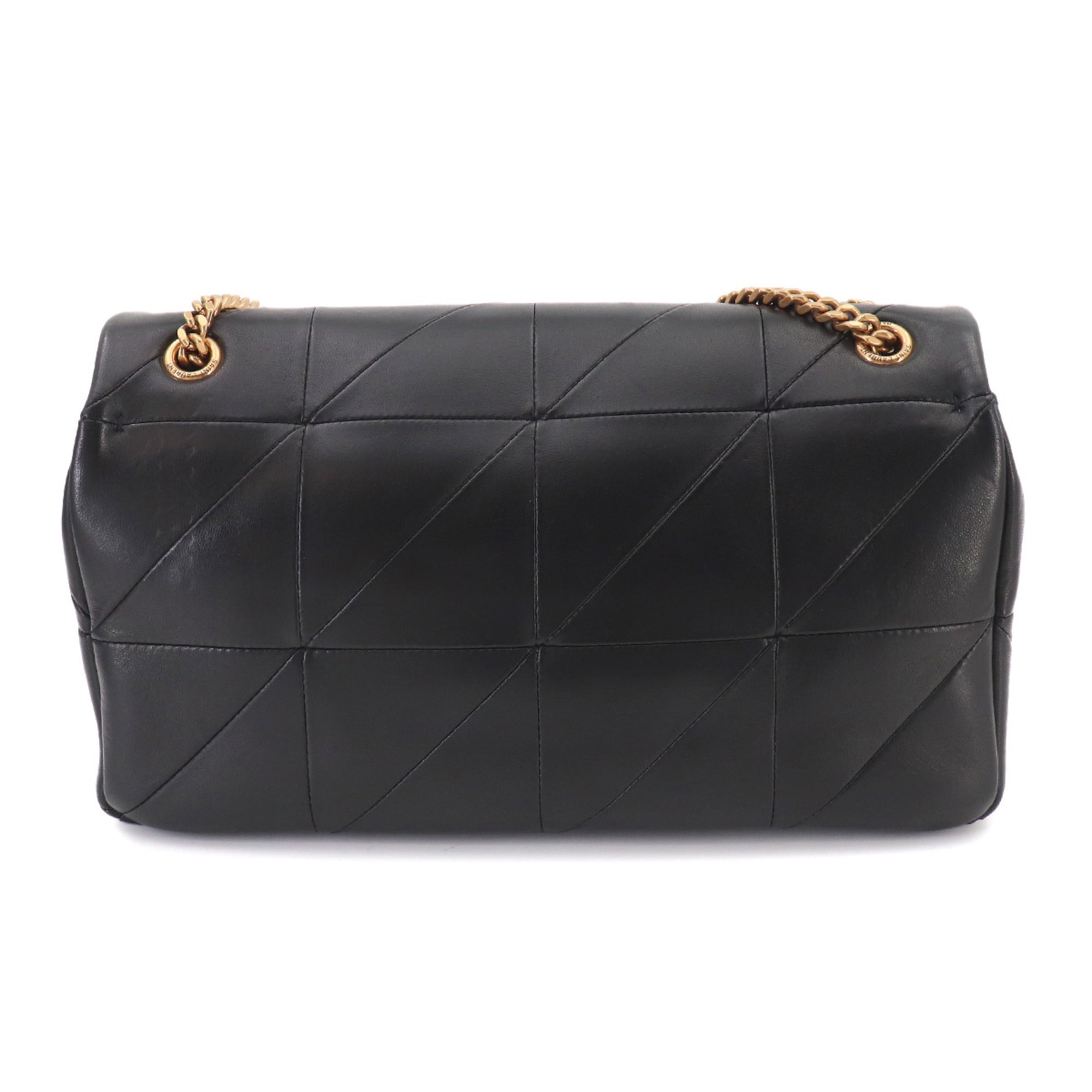 Saint Laurent Black Leather Shoulder Bag (Pre-Owned)