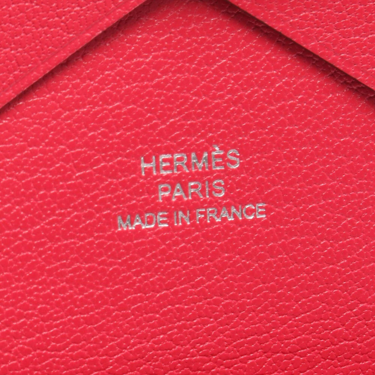Hermes Pink Leather Coin Purse/Coin Case (Pre-Owned)