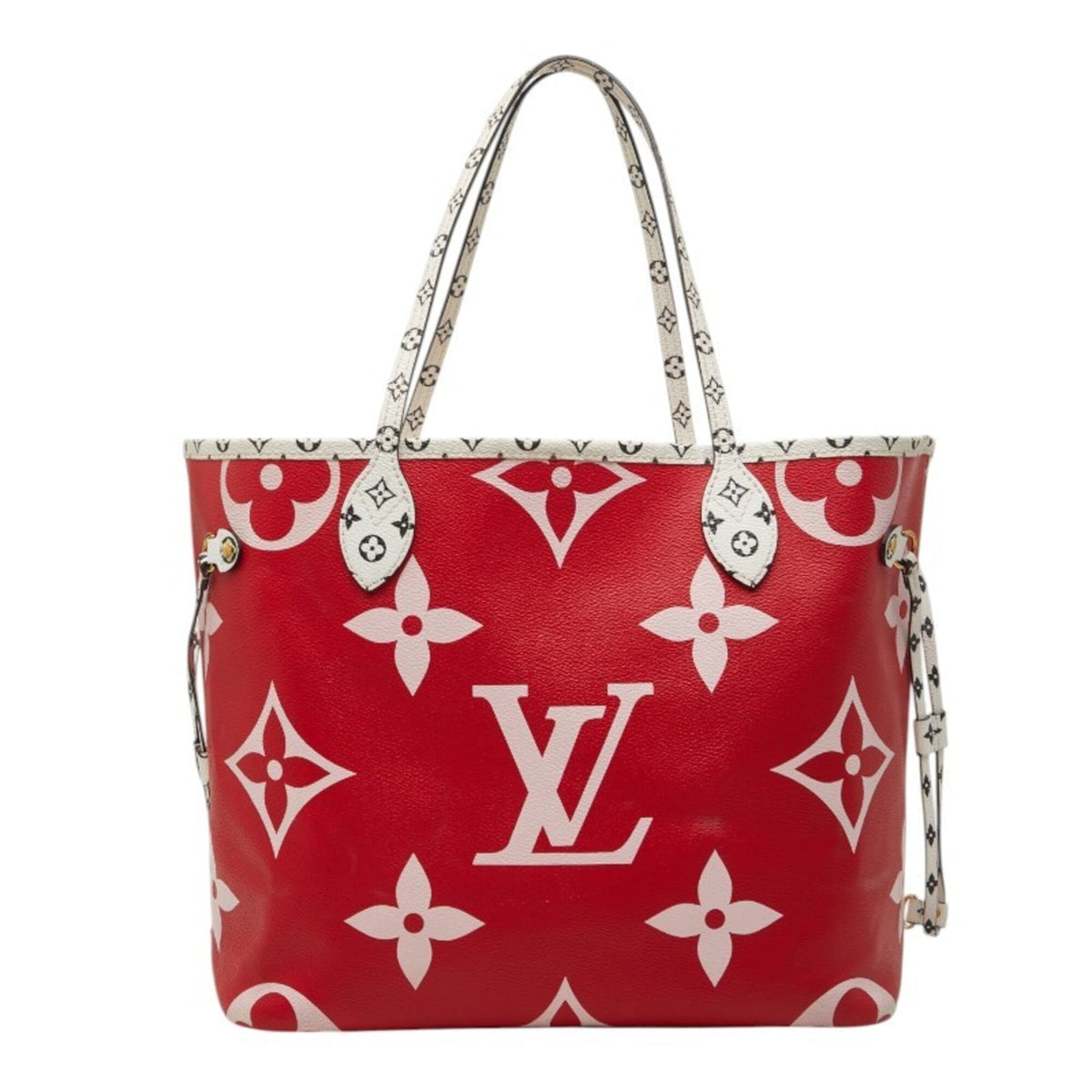 Louis Vuitton Multi-Color Red Color Rouge Pvc Leather Shoulder Bag Tote Bag (Pre-Owned)