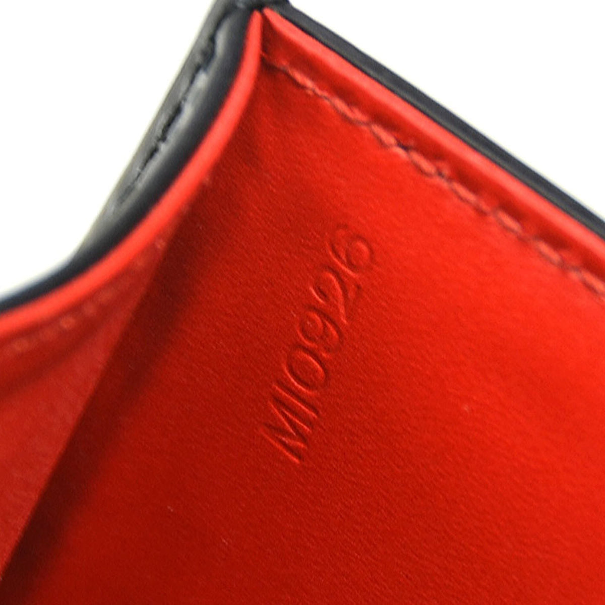 Louis Vuitton Black Leather Handbag (Pre-Owned)