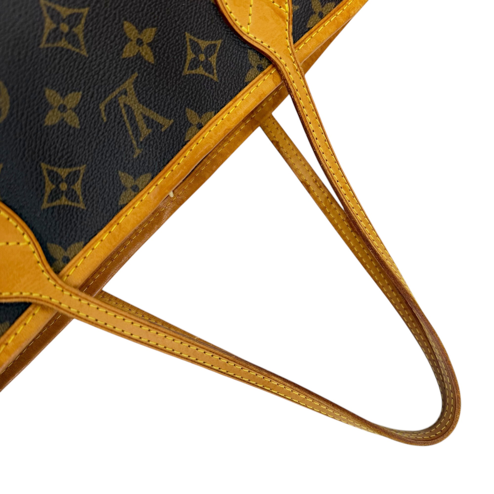 Louis Vuitton Brown Monogram Handbag Tote Bag (Pre-Owned)