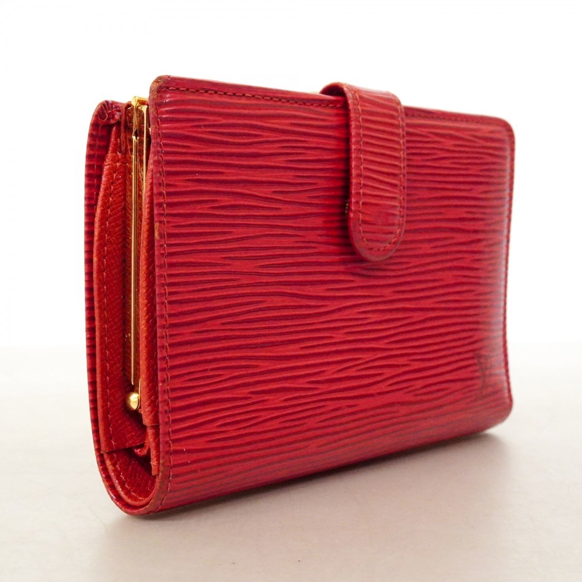 Louis Vuitton Castilian Red Wallet (Bi-Fold) (Pre-Owned)