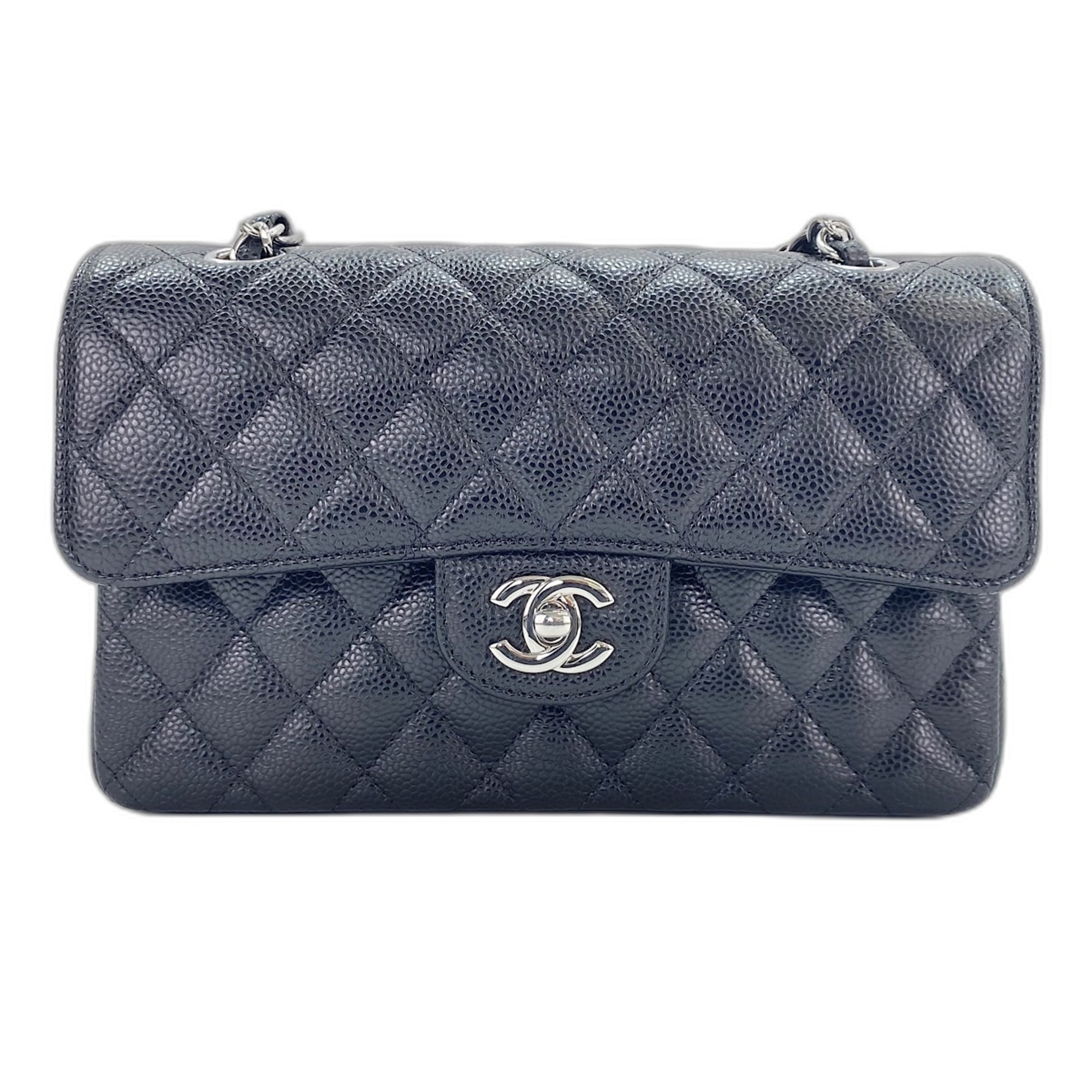 Chanel Matelasse Black Shoulder Bag (Pre-Owned)