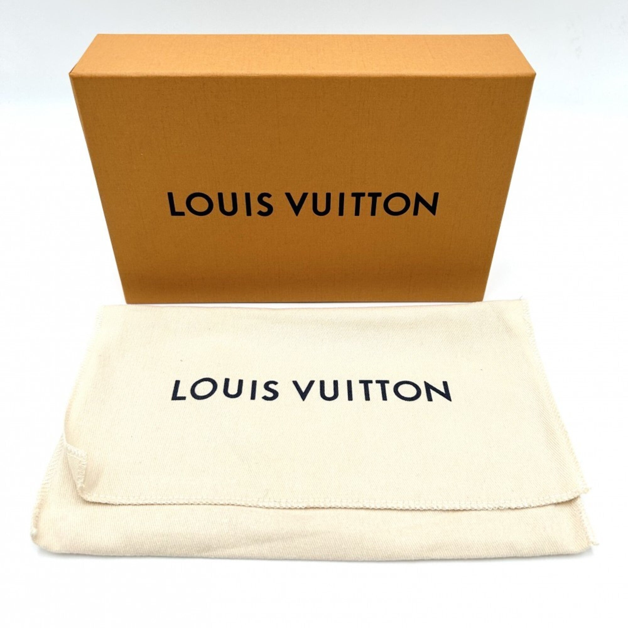 Louis Vuitton Brown Monogram Long Wallet (Bi-Fold) (Pre-Owned)