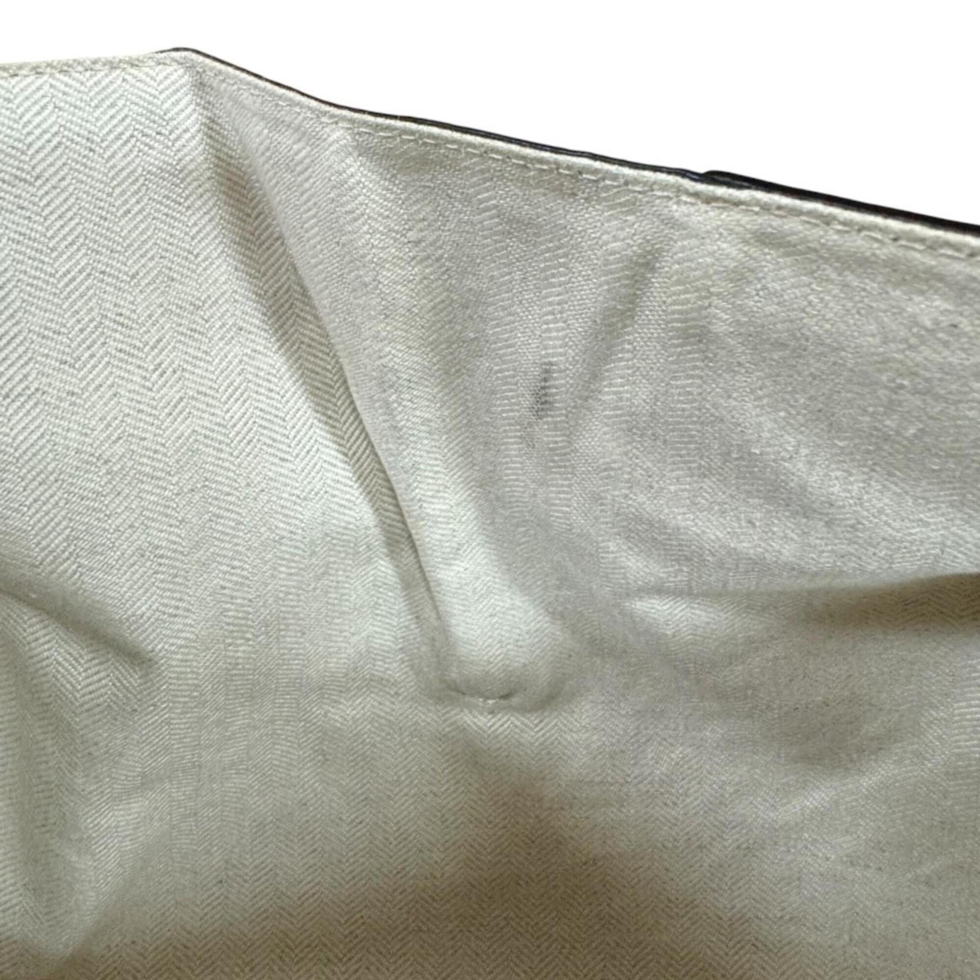 Loewe Beige Brown Leather Shoulder Bag (Pre-Owned)