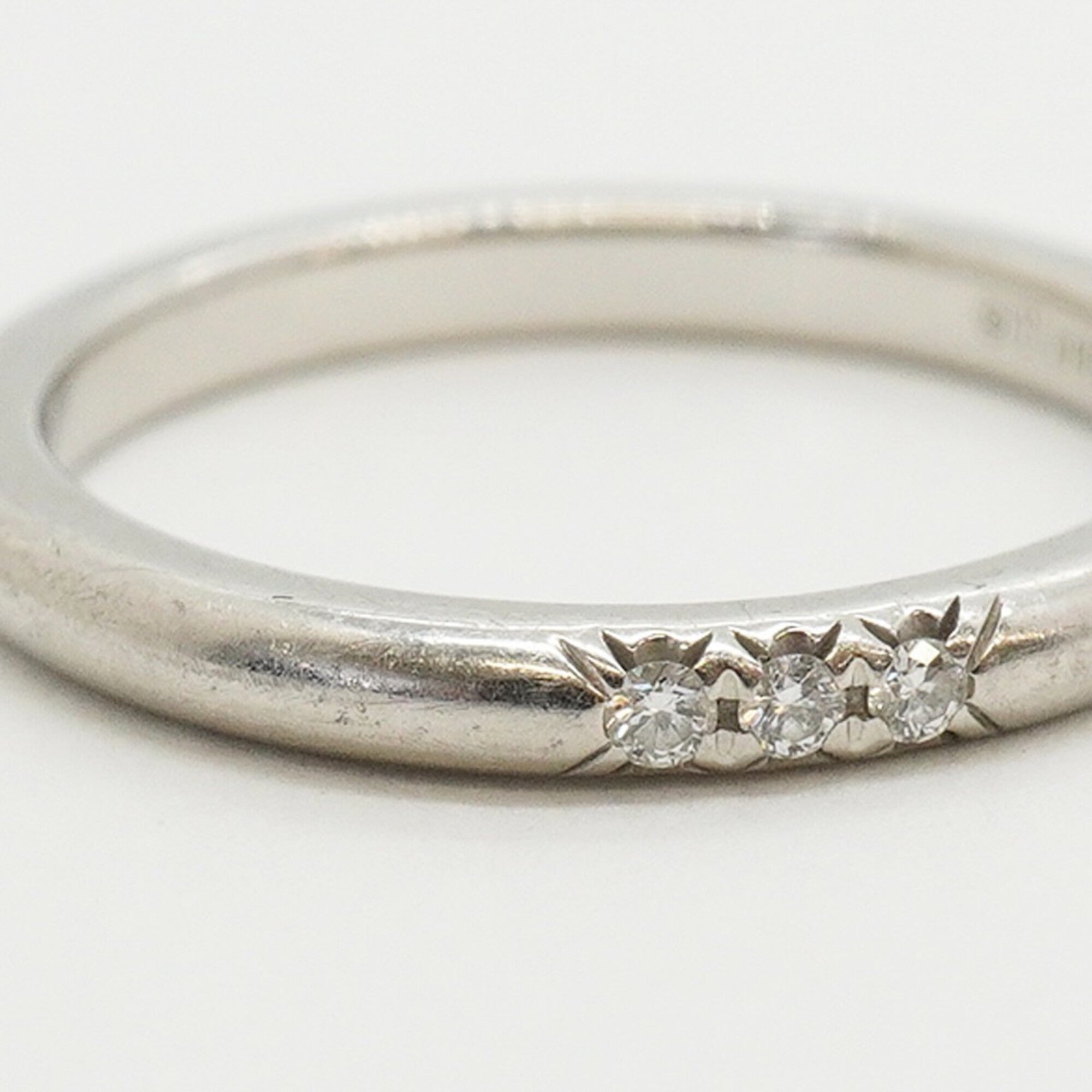 Tiffany Platinum 950 Band Ring (Pre-Owned)