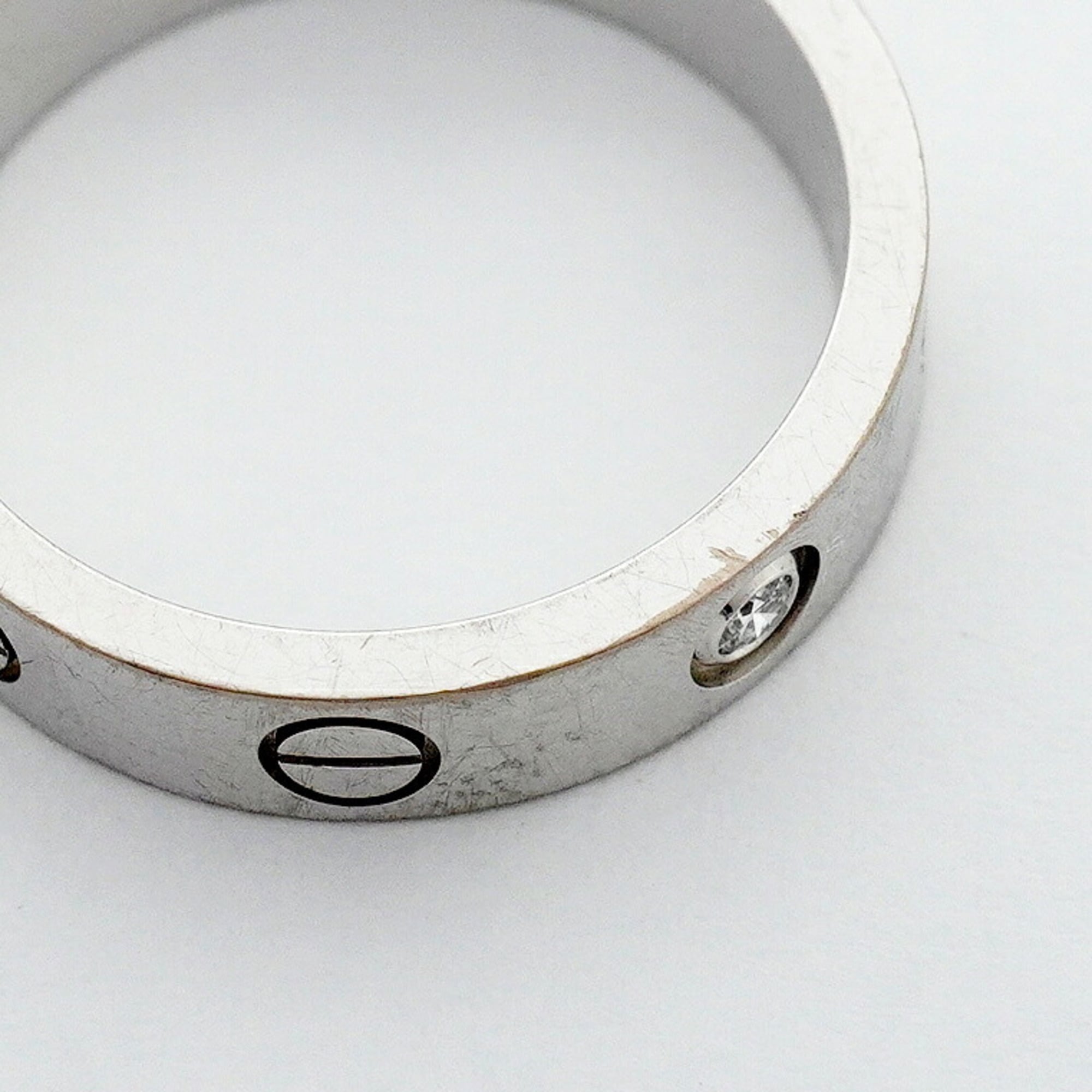 Cartier White Gold (18K) Band Ring (Pre-Owned)