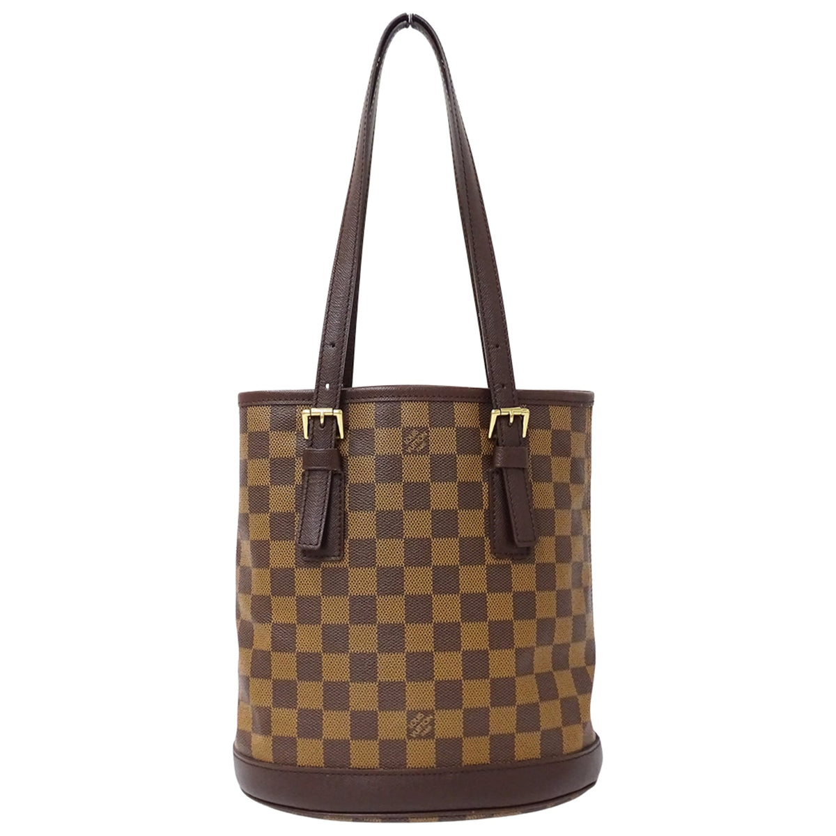 Louis Vuitton Brown Damier Canvas Galle Damier Canvas Handbag Tote Bag (Pre-Owned)