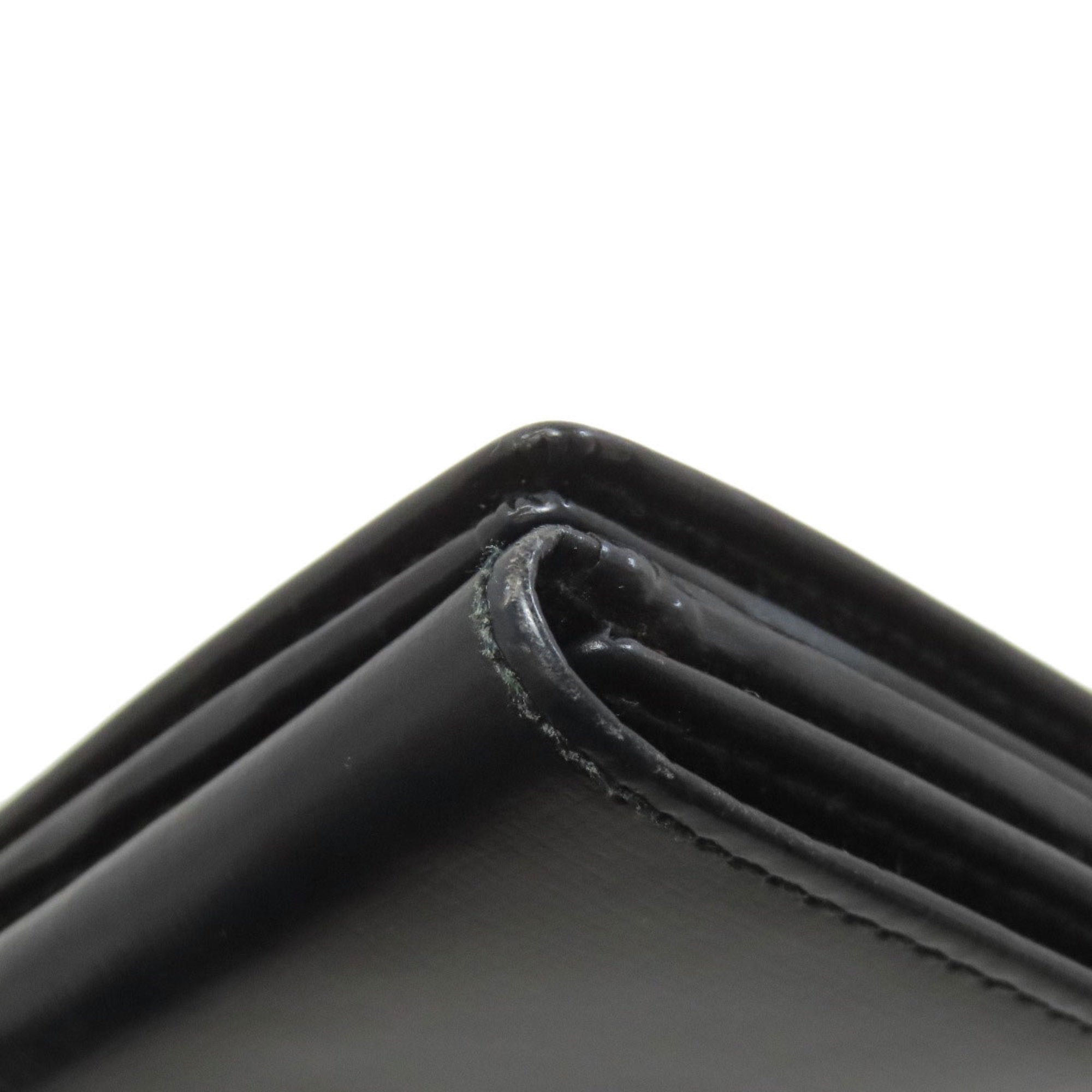 Loewe Black Leather Long Wallet (Bi-Fold) (Pre-Owned)