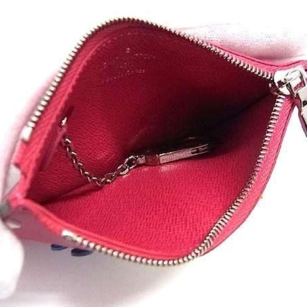 Louis Vuitton Pink Pivoine Leather Coin Purse/Coin Case (Pre-Owned)
