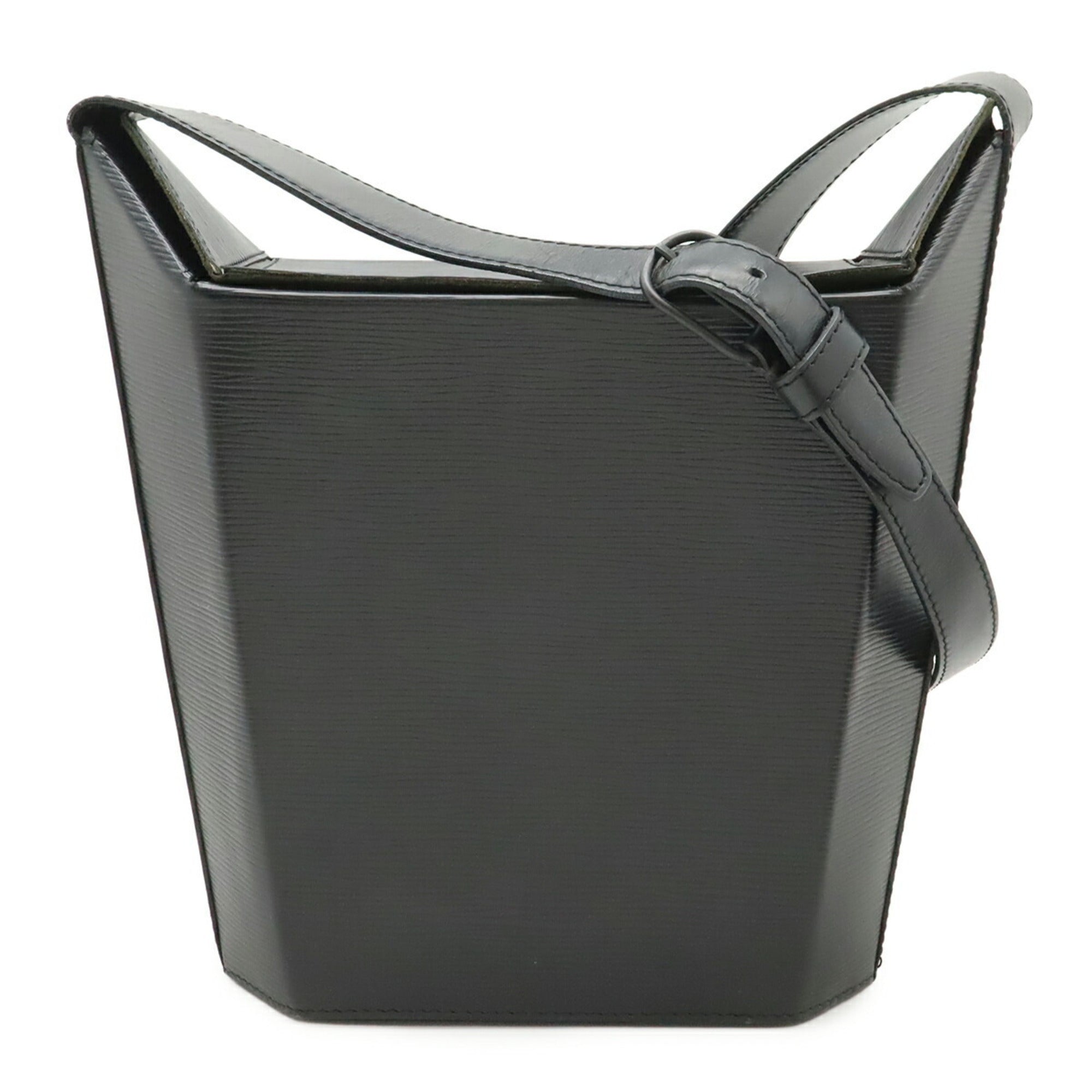 Louis Vuitton Epi Black Noir Epi Leather Shoulder Bag (Pre-Owned)